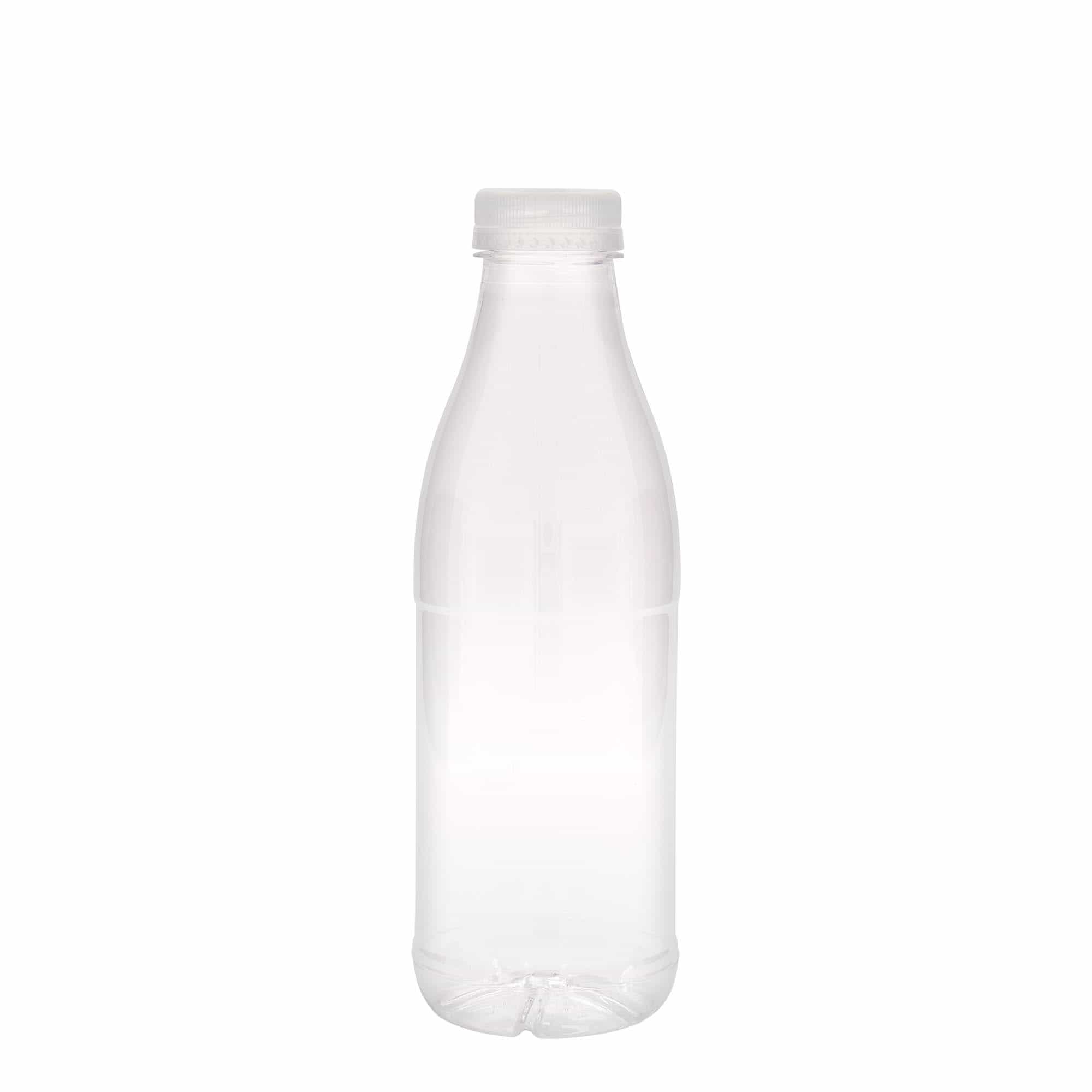 750 ml PET-pudel 'Milk and Juice', plast, sulgur: 38 mm