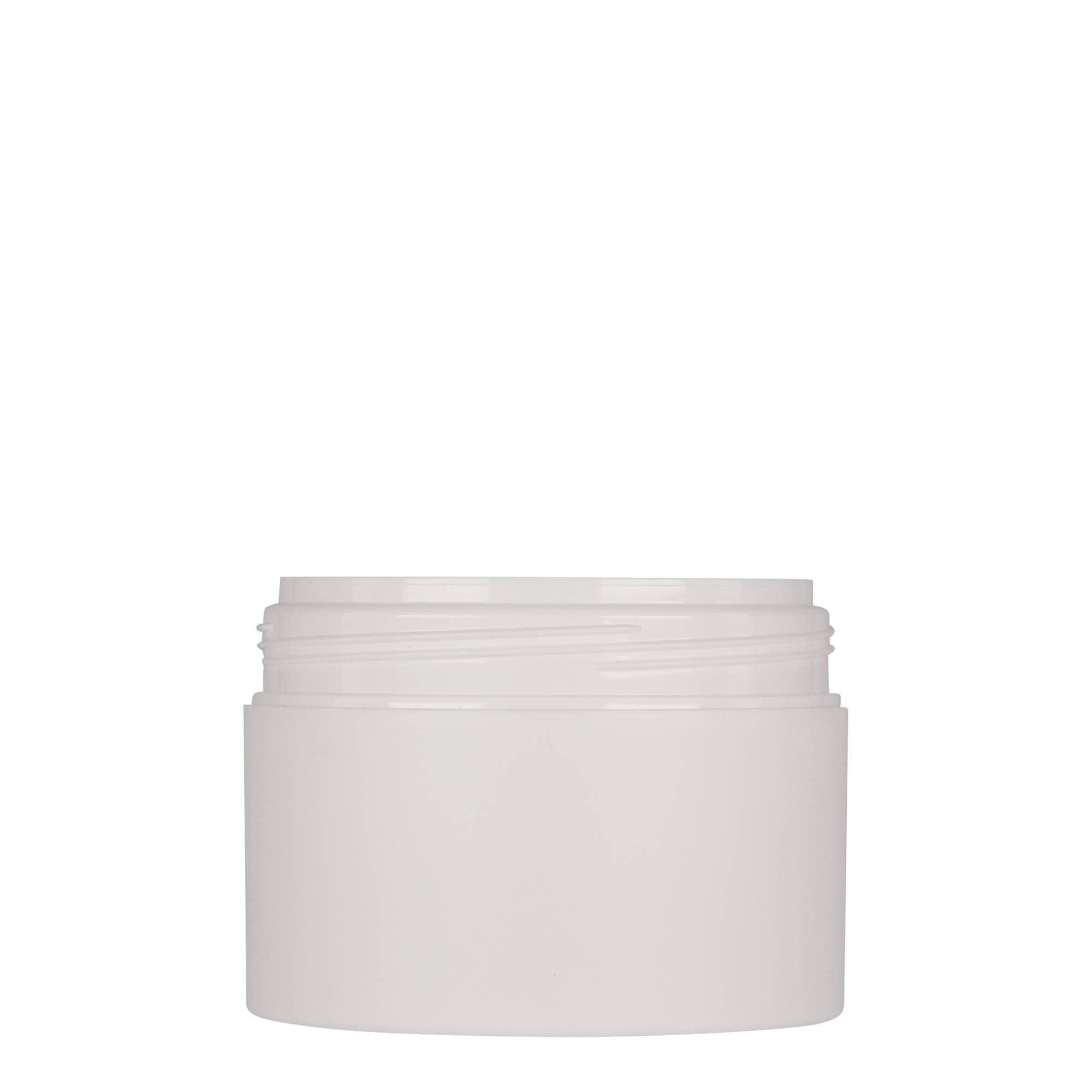 200 ml plasttoos 'Antonella', PP, valge, sulgur: keeratav kaas