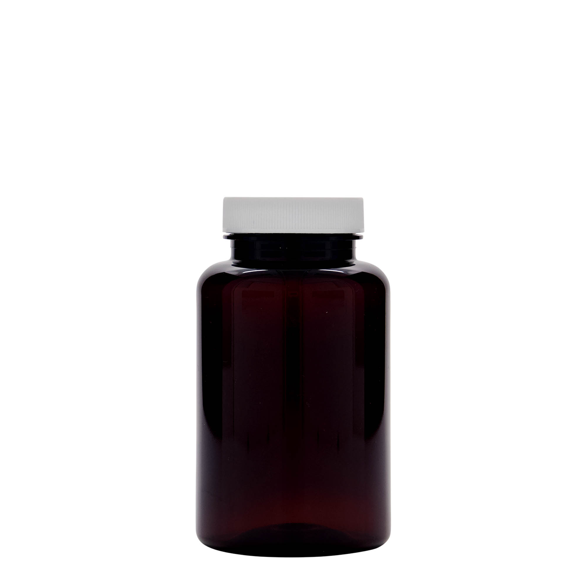 250 ml PET-pakk, plastik, pruun, suu: 45/400