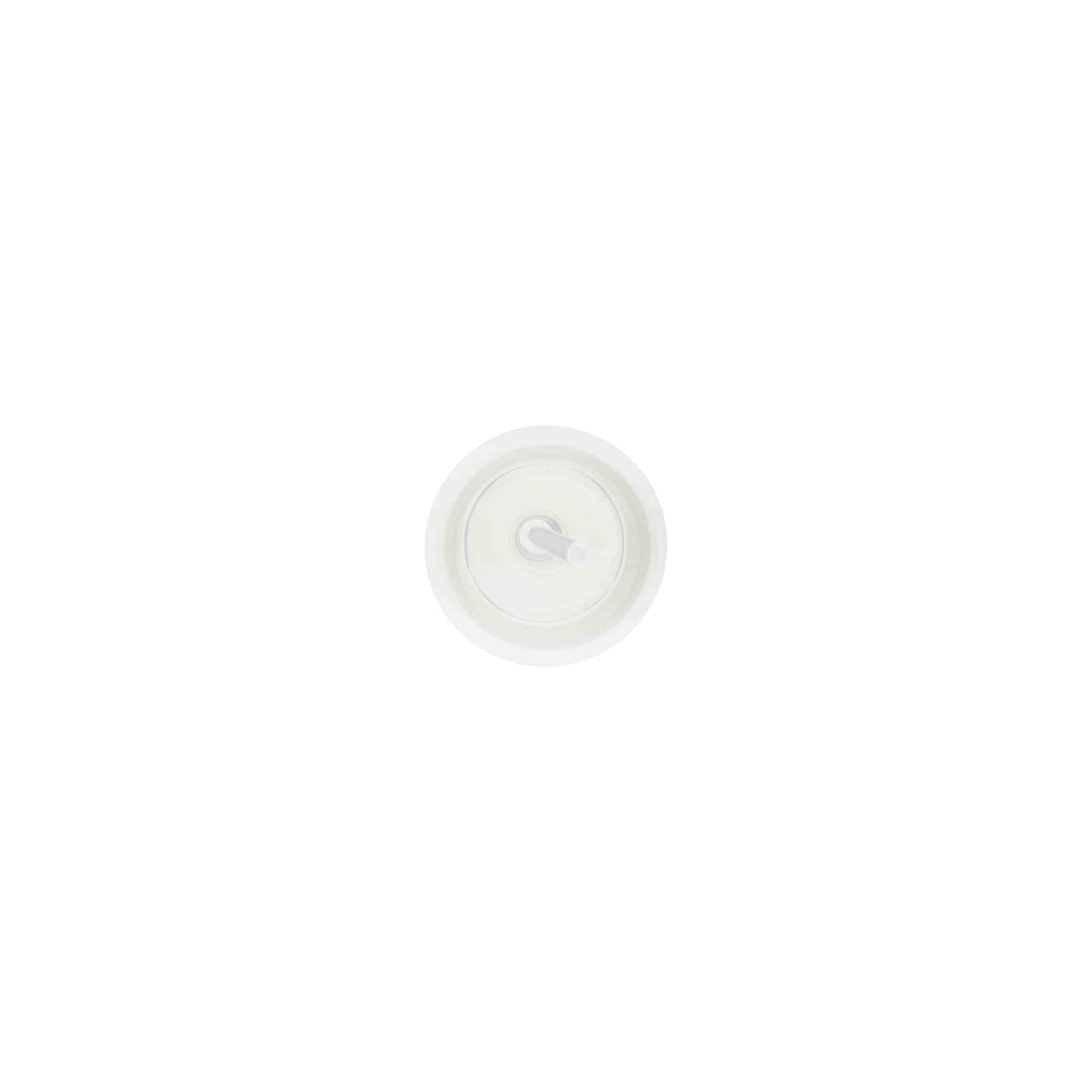 Doos 100 ml „Vahtpihusti“, PP-plast, valge, sobib avale: kruvikork