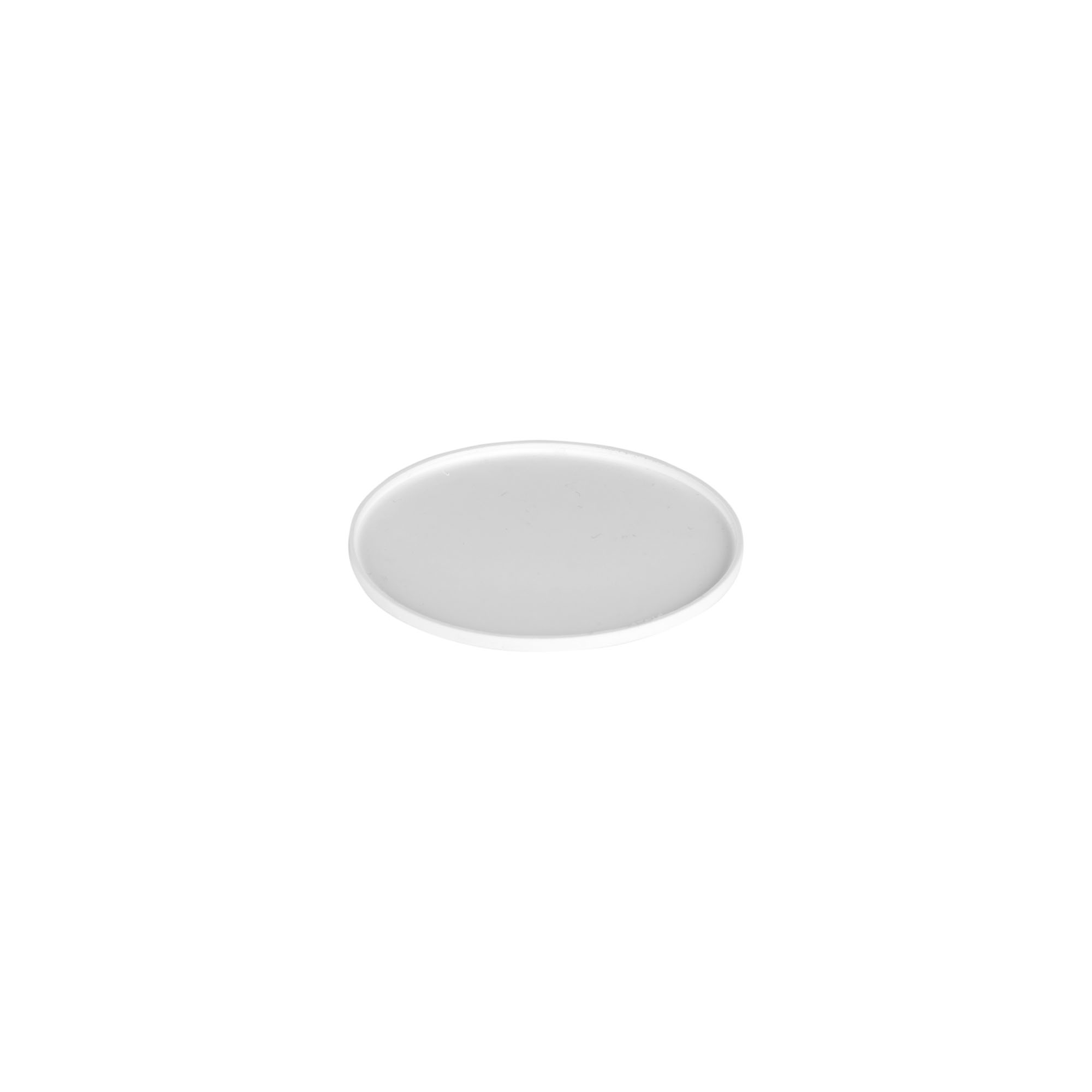 Katteplaat 100 ml 'Bianca' jaoks, PP-plast, valge Katteplaat 100 ml 'Bianca' jaoks, PP-plast, valge
