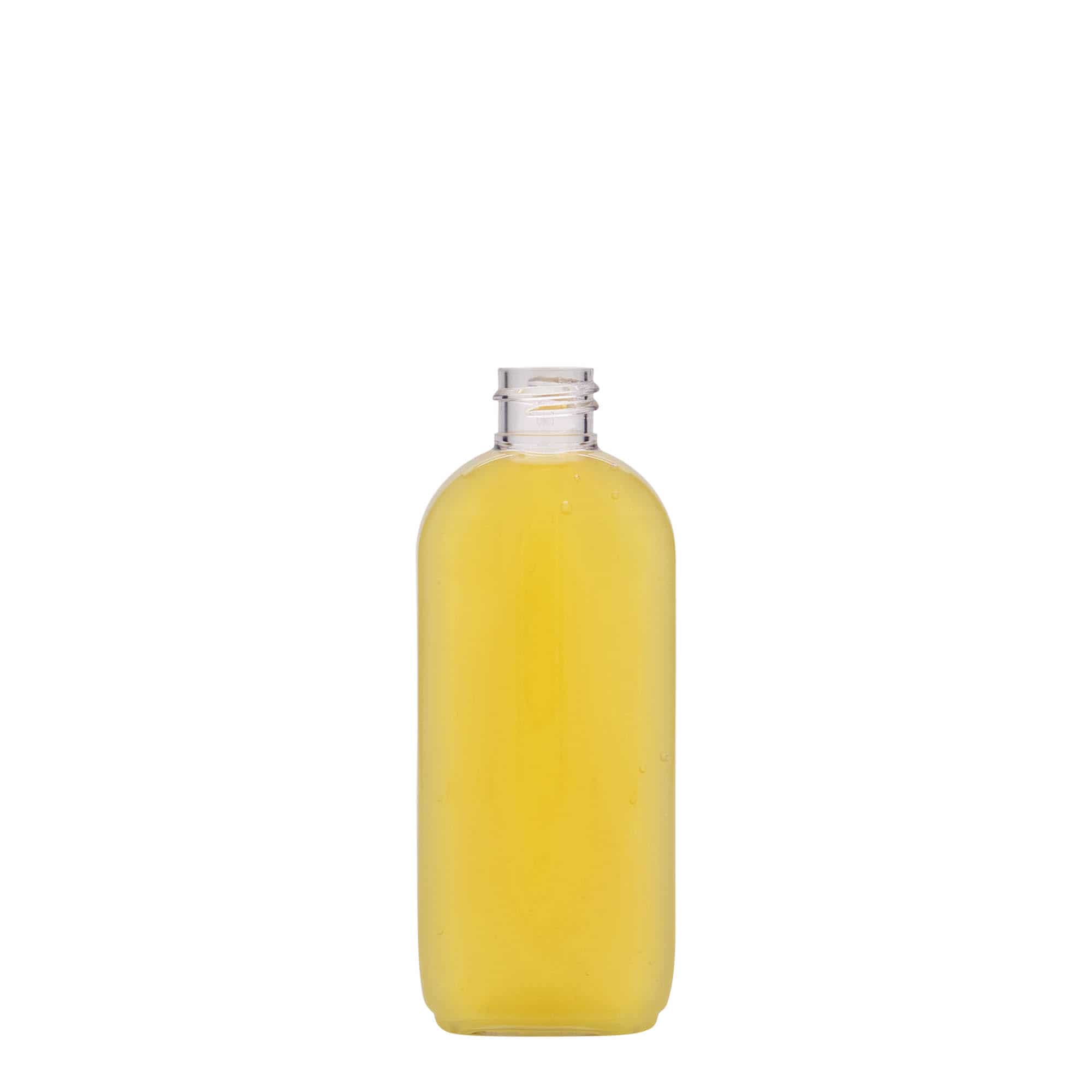 100 ml PET-pudel 'Iris', ovaalne, plast, sulgur: GPI 20/410