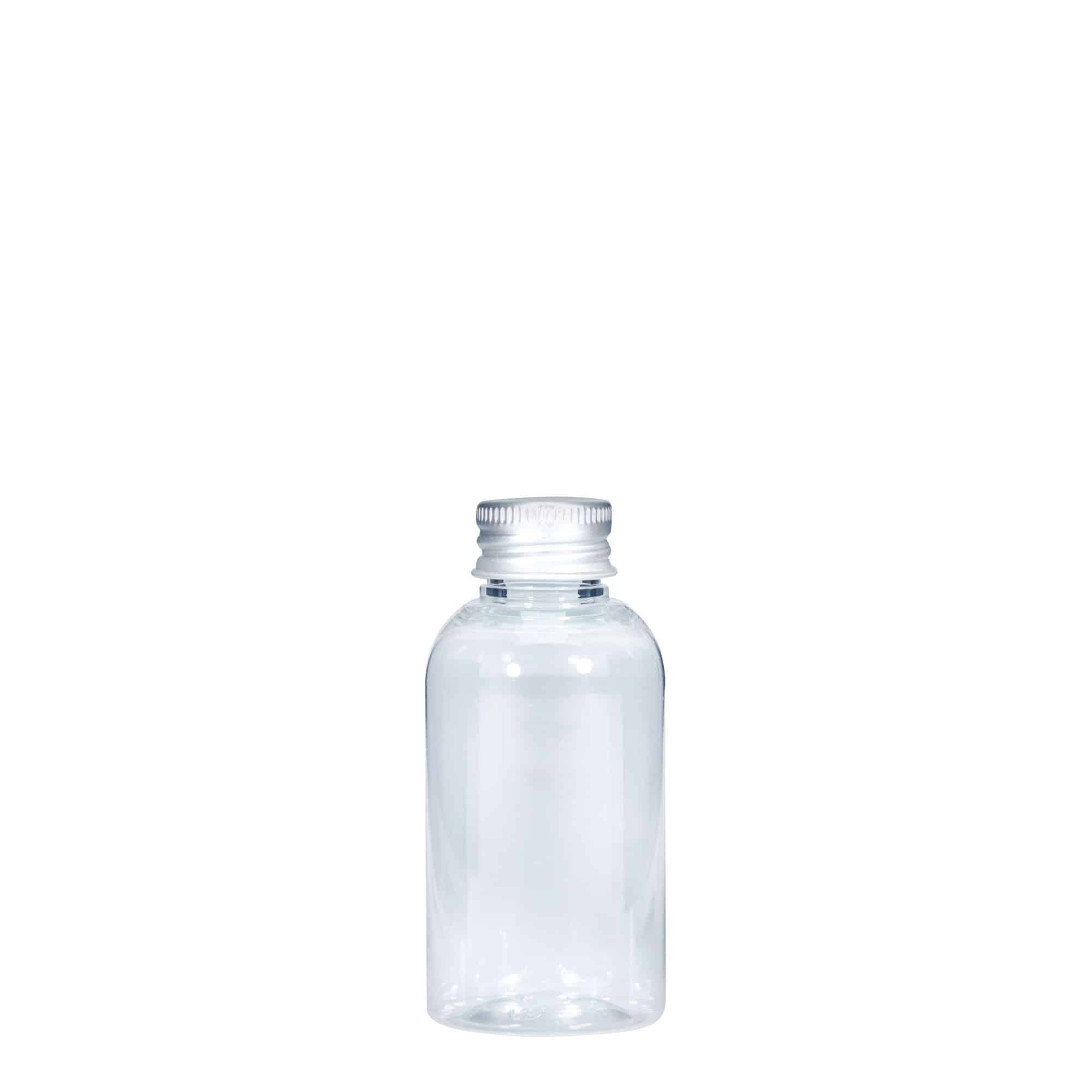 50 ml PET-pudel 'Boston', plast, sulgur:  20/410