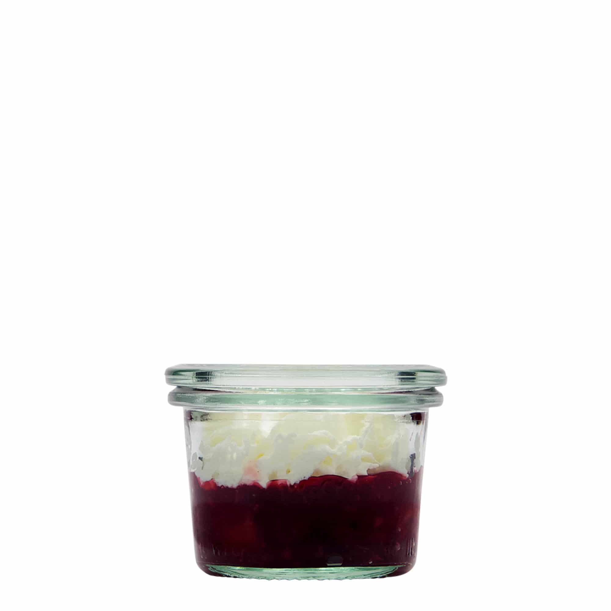 80 ml WECK-klaaspurk, suu: ümaräär