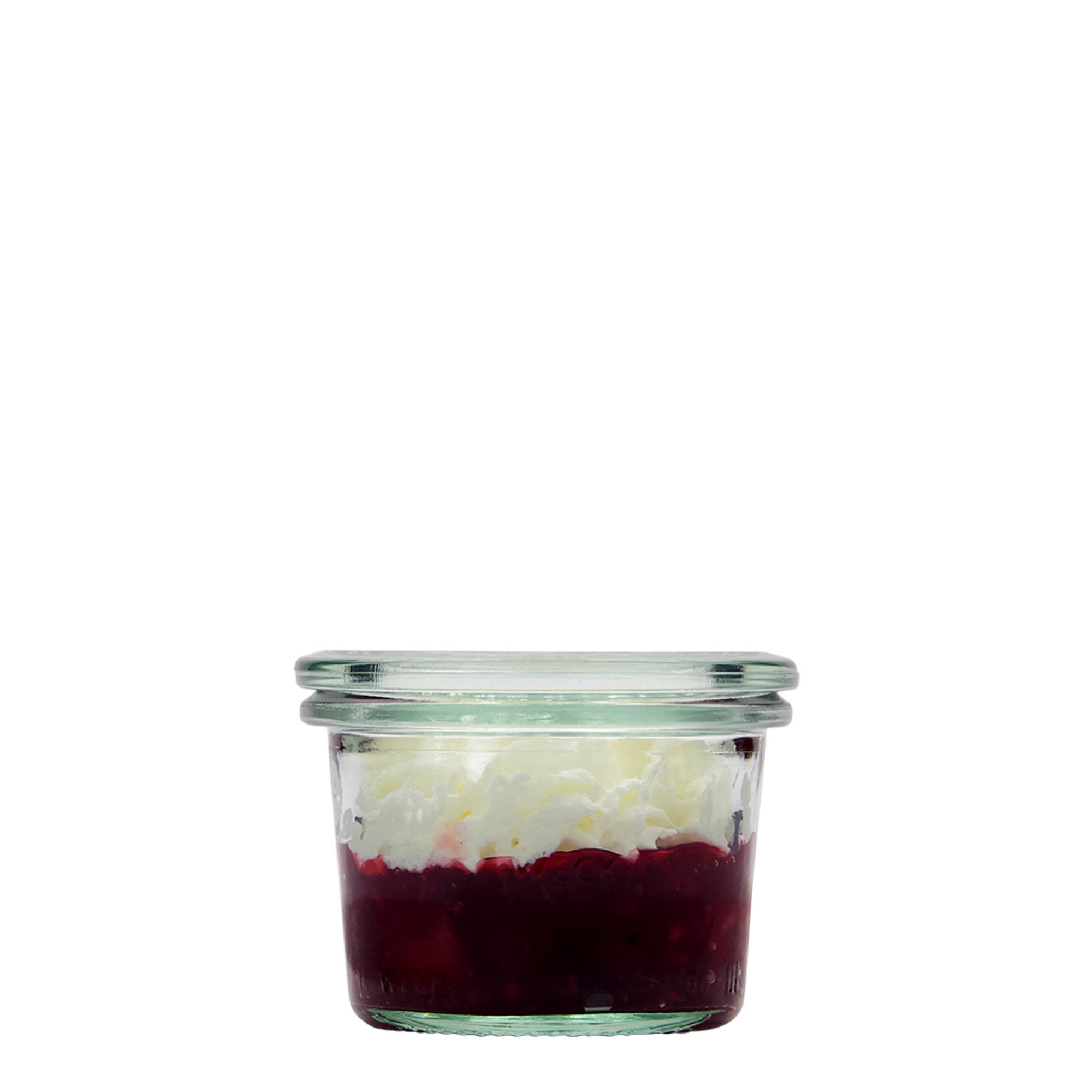 80 ml WECK-klaaspurk, suu: ümaräär 80 ml WECK-klaaspurk, suu: ümaräär