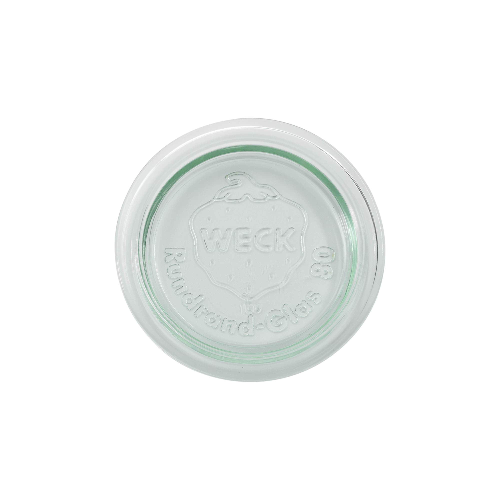 WECK klaaskaan ümar serv, avausele: RR80 WECK klaaskaan ümar serv, avausele: RR80