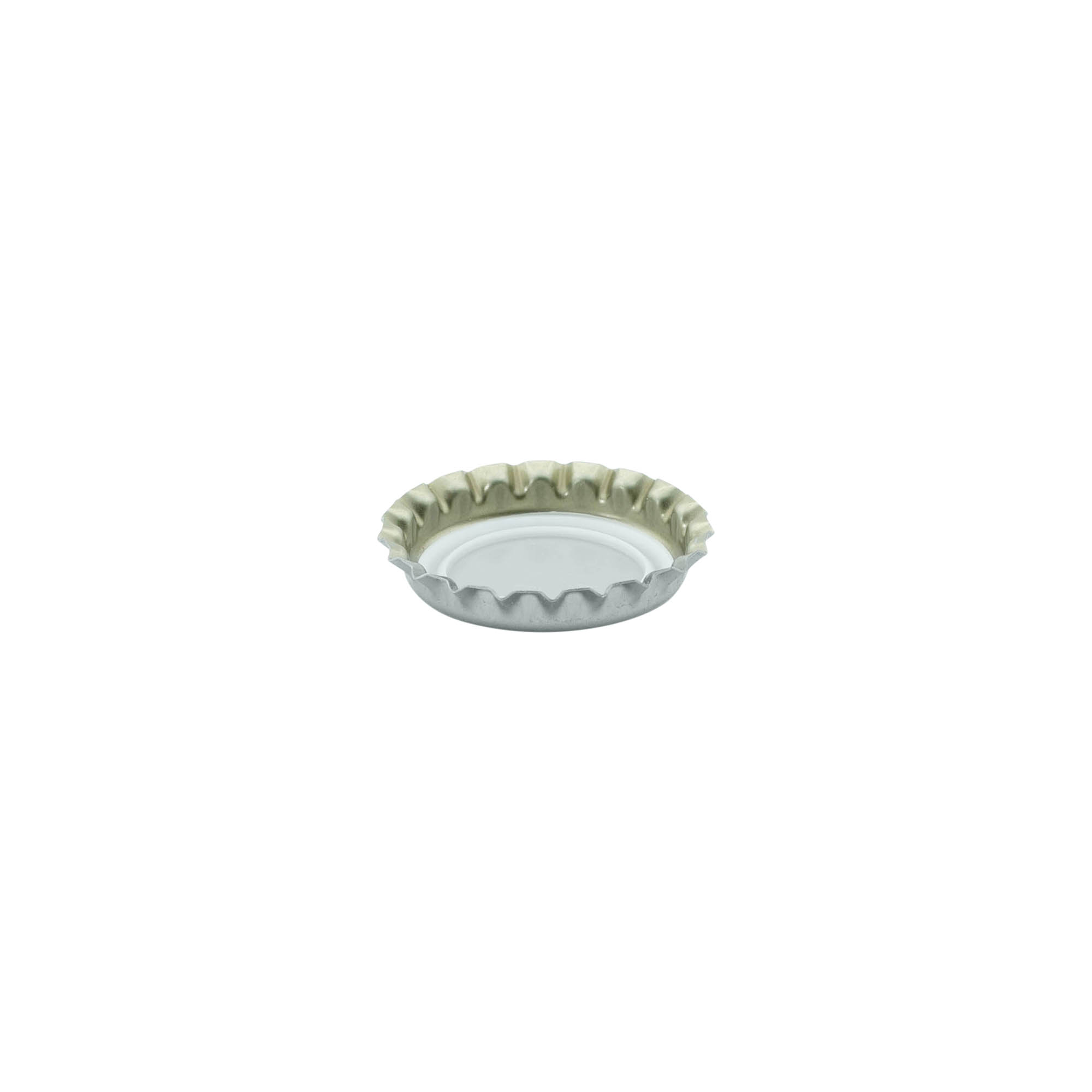 Kroonikork 26 mm, metall, hõbedane Kroonikork 26 mm, metall, hõbedane