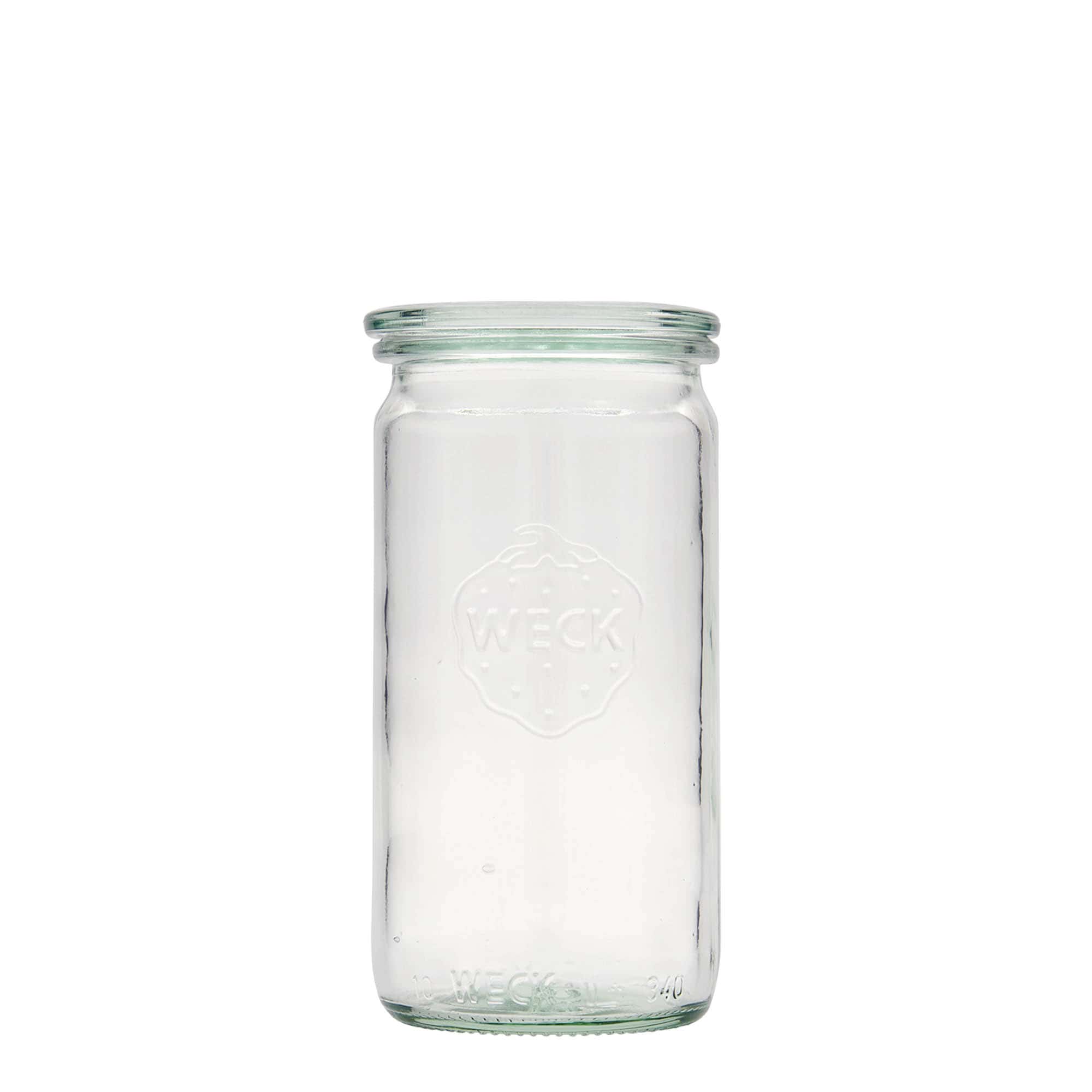 340 ml WECK-silindriklaas, suu: ümar serv