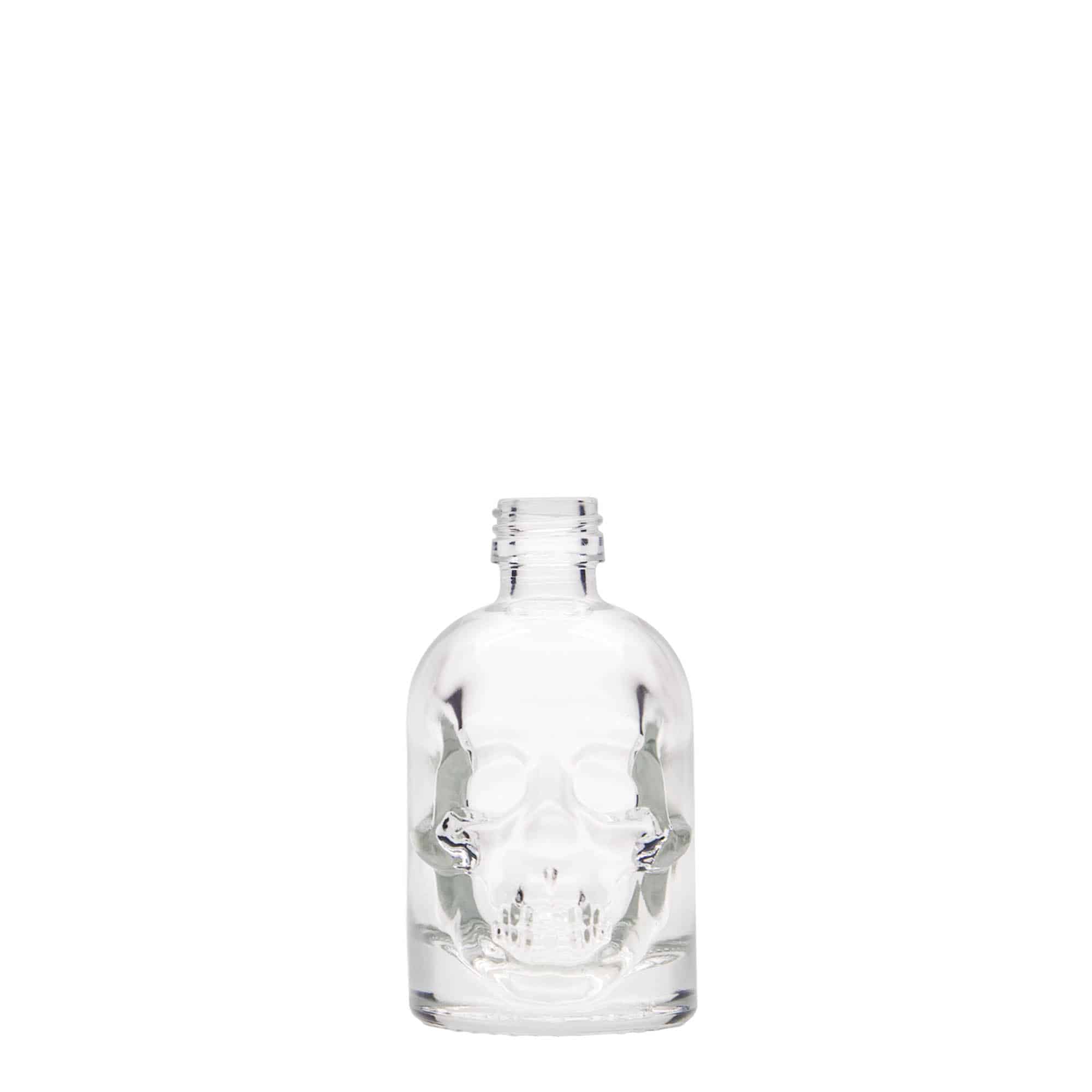 50 ml klaaspudel 'Surnupealuu', sulgur: PP 18 50 ml klaaspudel 'Surnupealuu', sulgur: PP 18