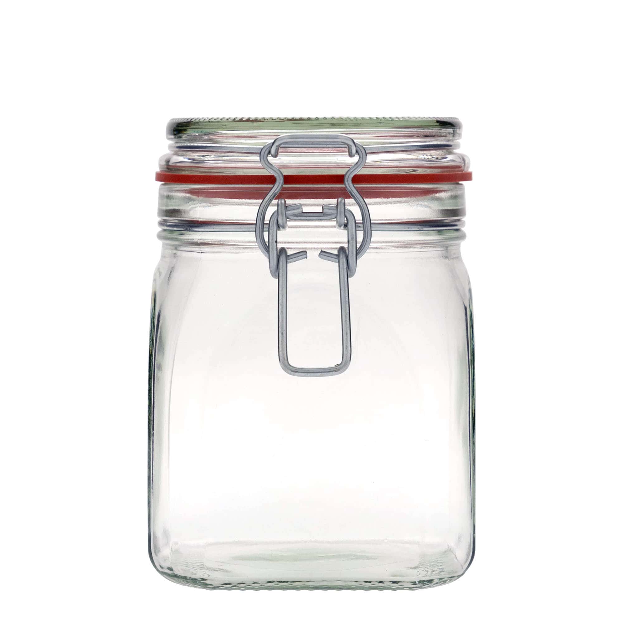 900 ml traatkaanega purk, ruudukujuline, sulgur: traatkaas 900 ml traatkaanega purk, ruudukujuline, sulgur: traatkaas