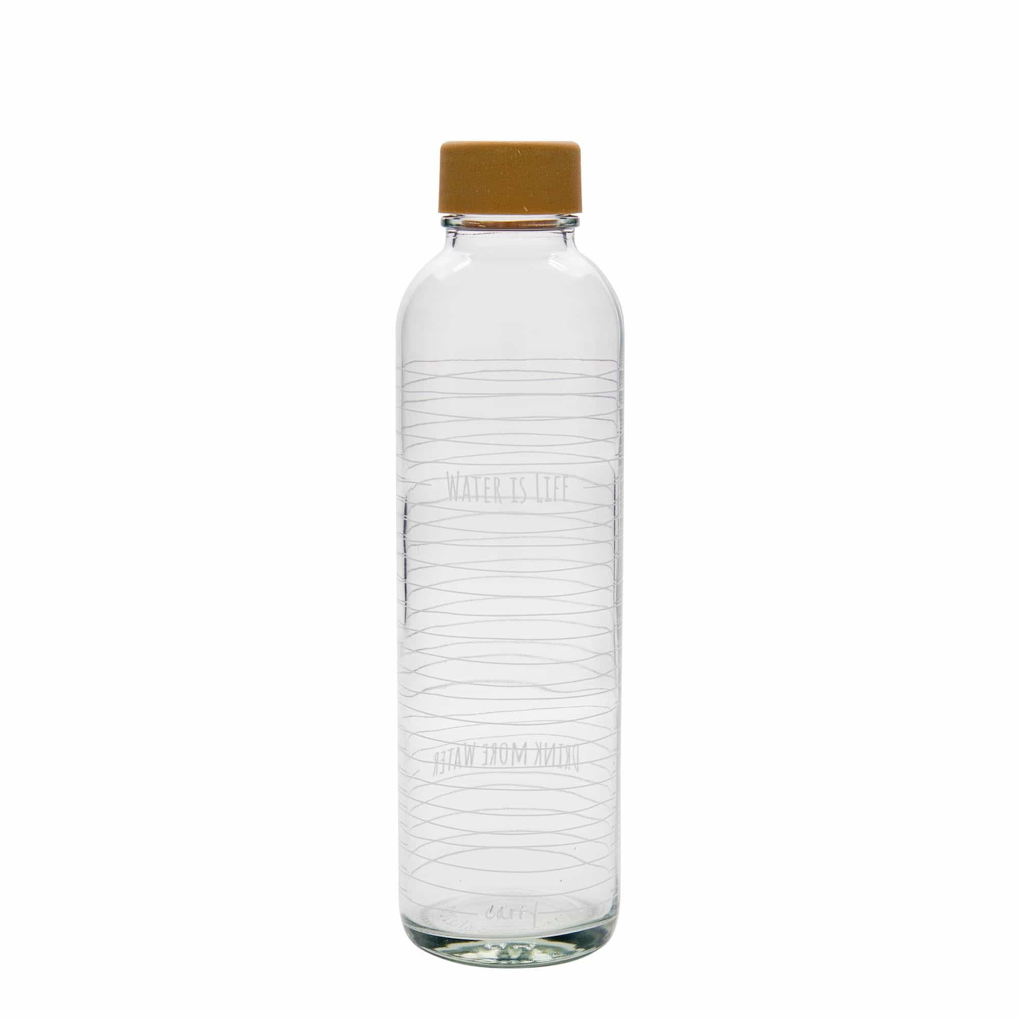 700 ml joogipudel CARRY Bottle 'Water is Life', suuava: kruvikork