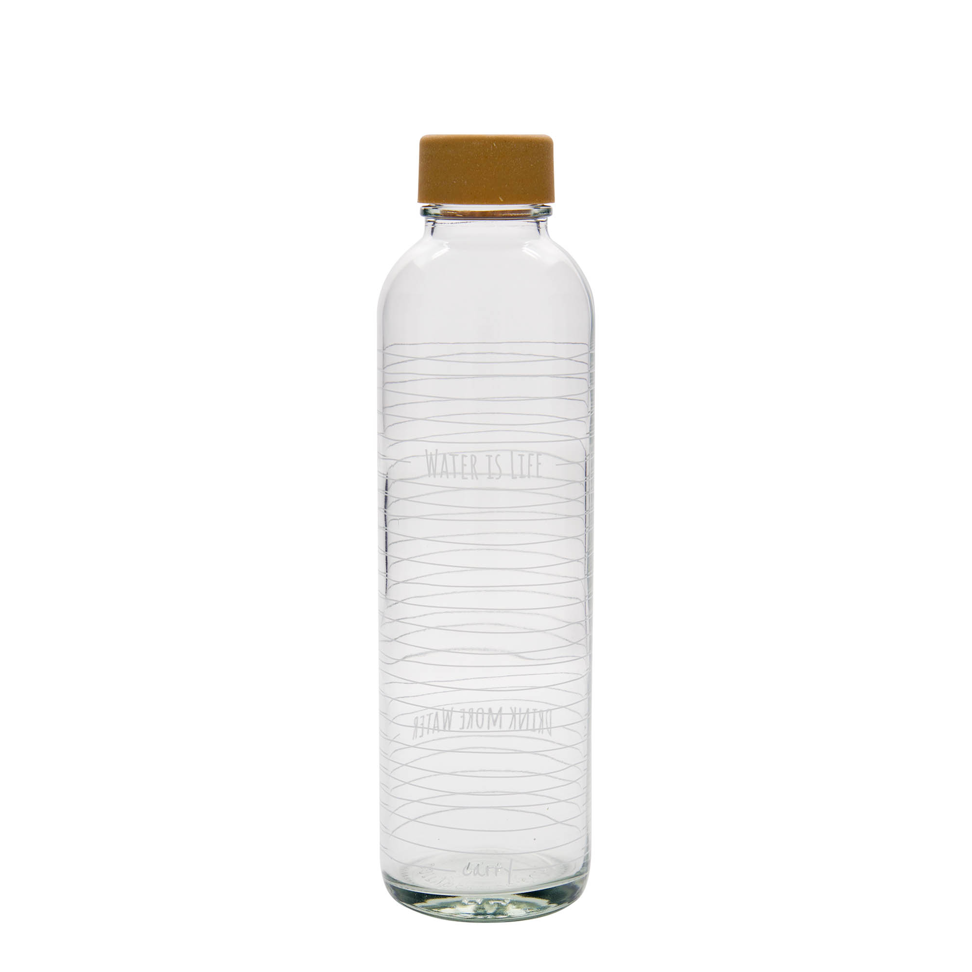 700 ml joogipudel CARRY Bottle 'Water is Life', suuava: kruvikork