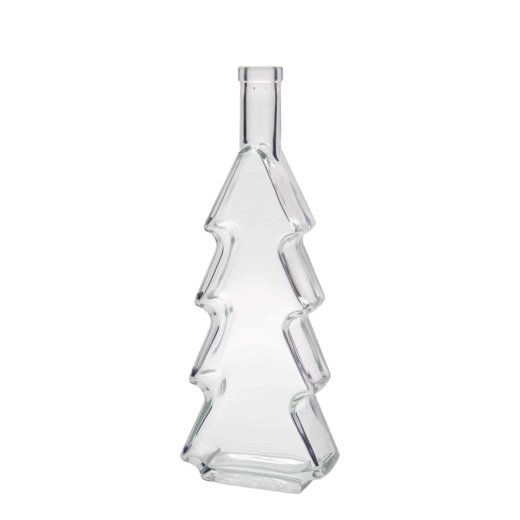 500 ml klaaspudel 'Kuusepuu', avaus: kork
