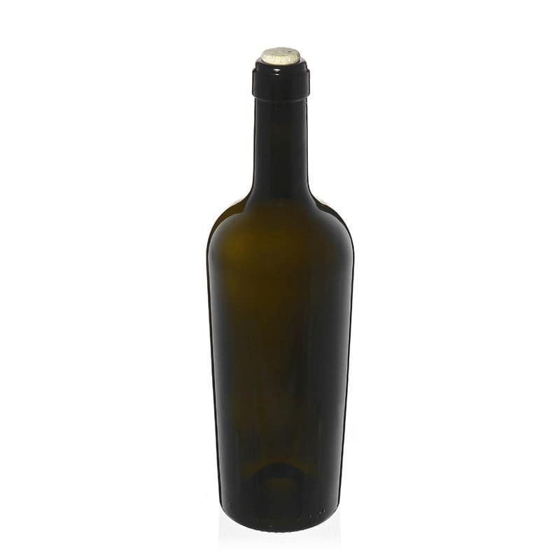750 ml veinipudel 'Imperiale', antiikroheline, sulgur: kork
