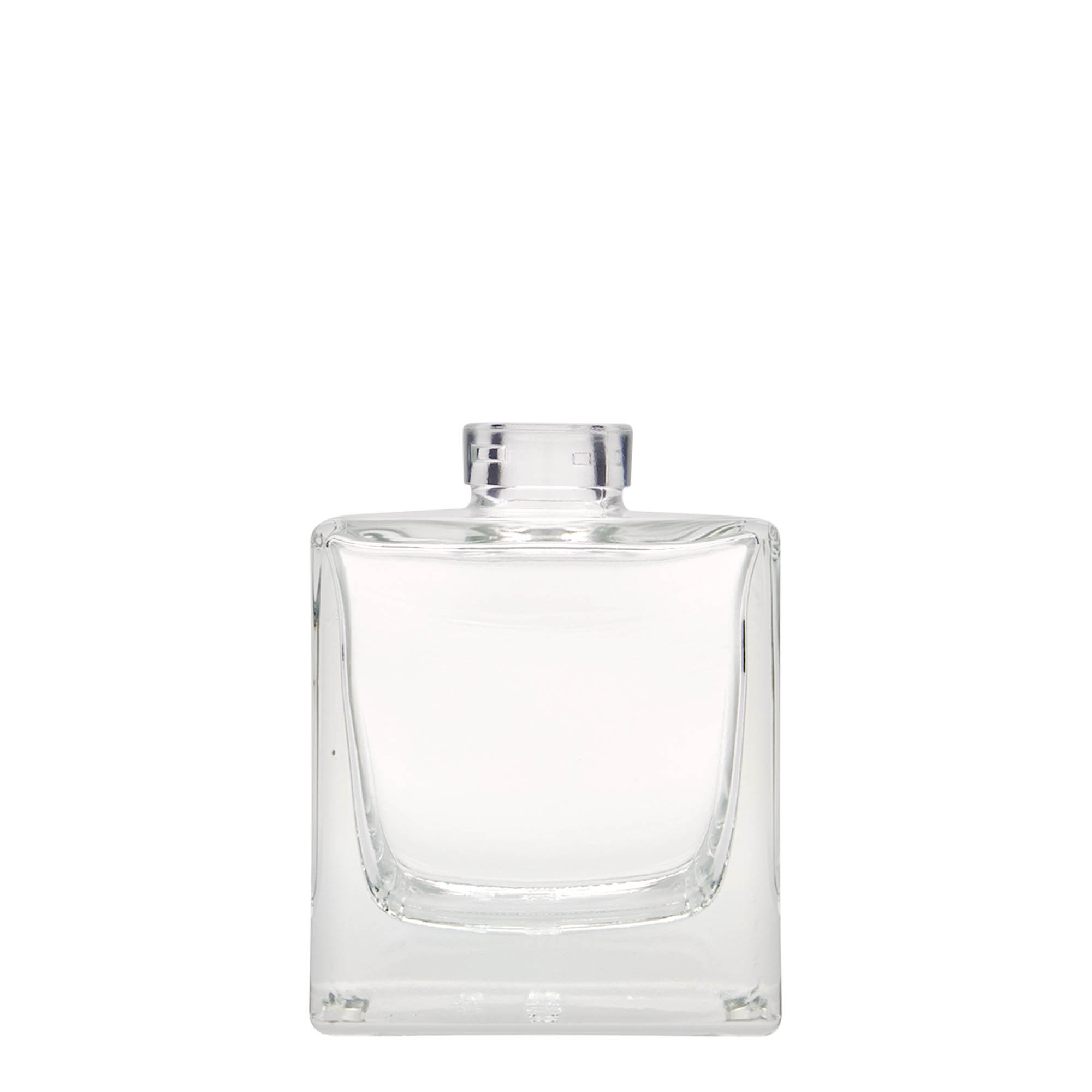 200 ml klaaspudel 'Cube', ruudukujuline, suuava: kork 200 ml klaaspudel 'Cube', ruudukujuline, suuava: kork