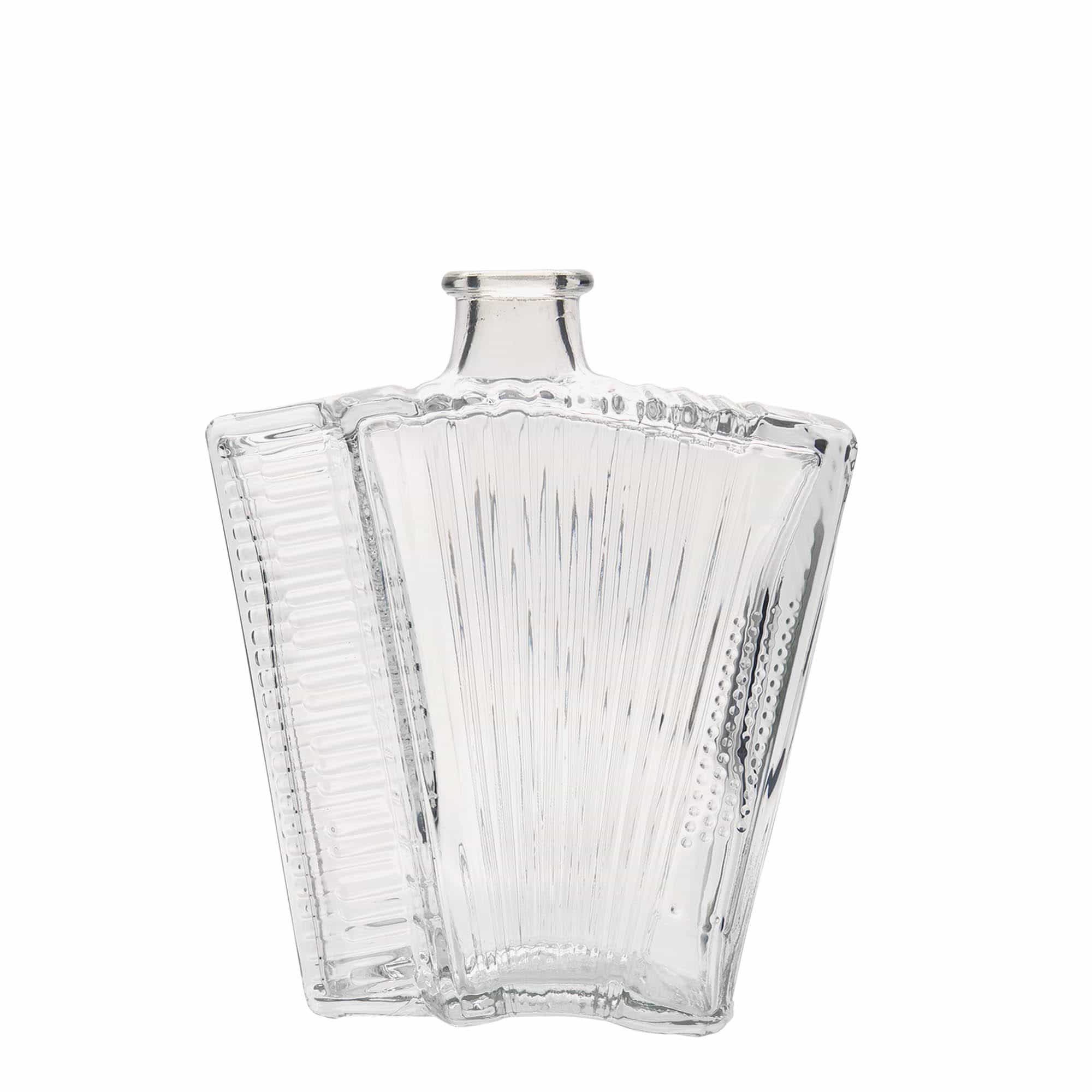 500 ml klaaspudel 'Akordion', sulgur: kork