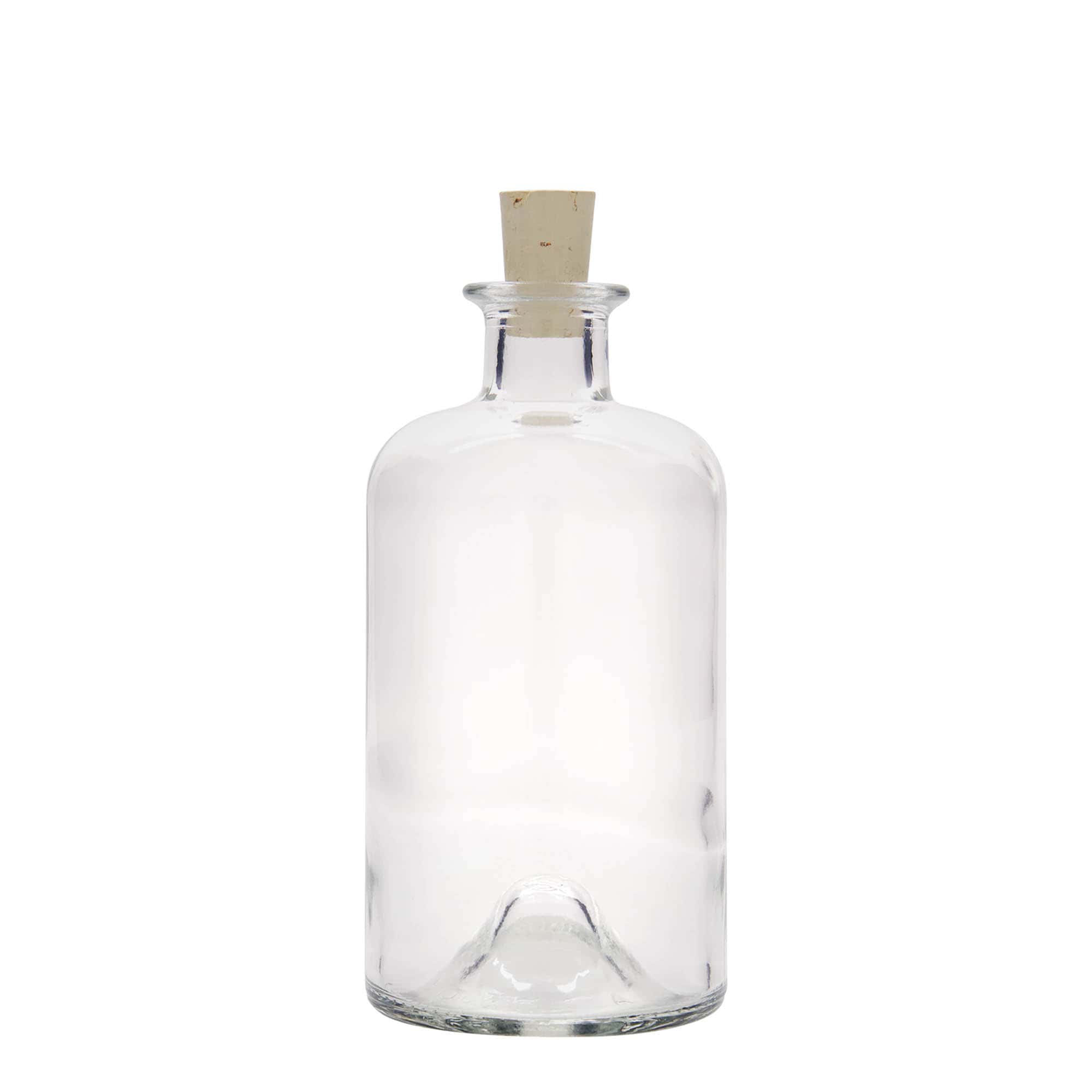 500 ml klaasist apteegipudel 'Doktor', sulgur: kork