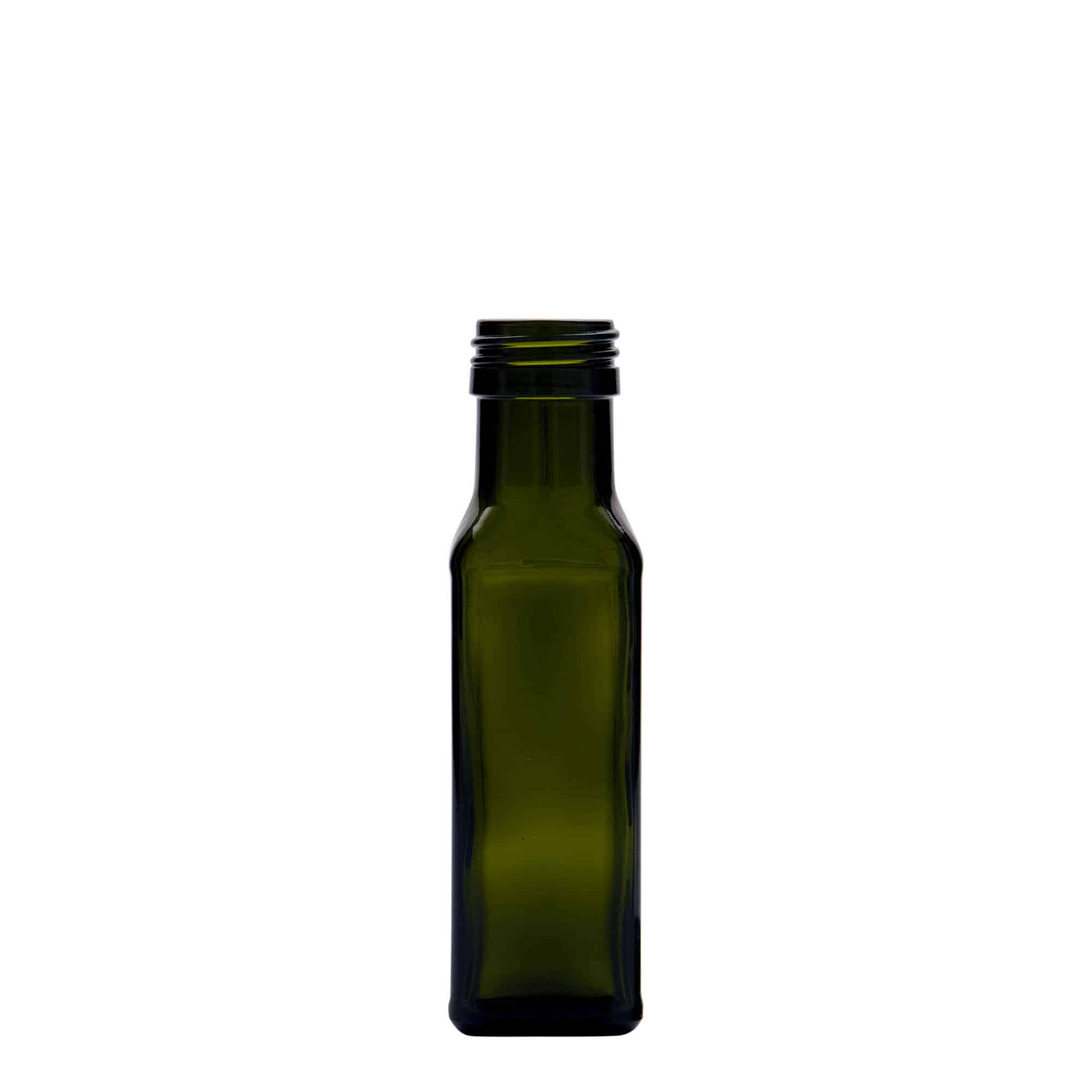 100 ml klaaspudel 'Marasca', ruudukujuline, antiikroheline, sulgur: PP 31,5 100 ml klaaspudel 'Marasca', ruudukujuline, antiikroheline, sulgur: PP 31,5