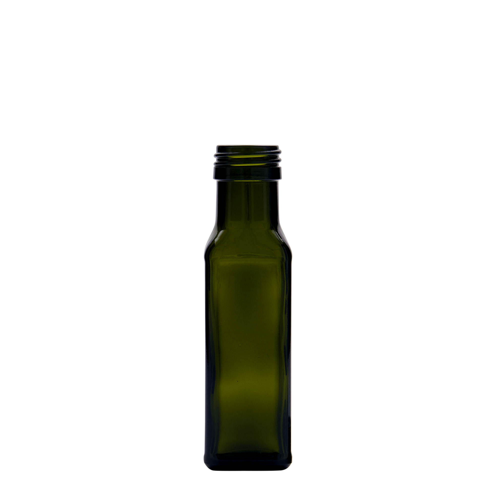 100 ml klaaspudel 'Marasca', ruudukujuline, antiikroheline, ava: PP 31,5 100 ml klaaspudel 'Marasca', ruudukujuline, antiikroheline, ava: PP 31,5