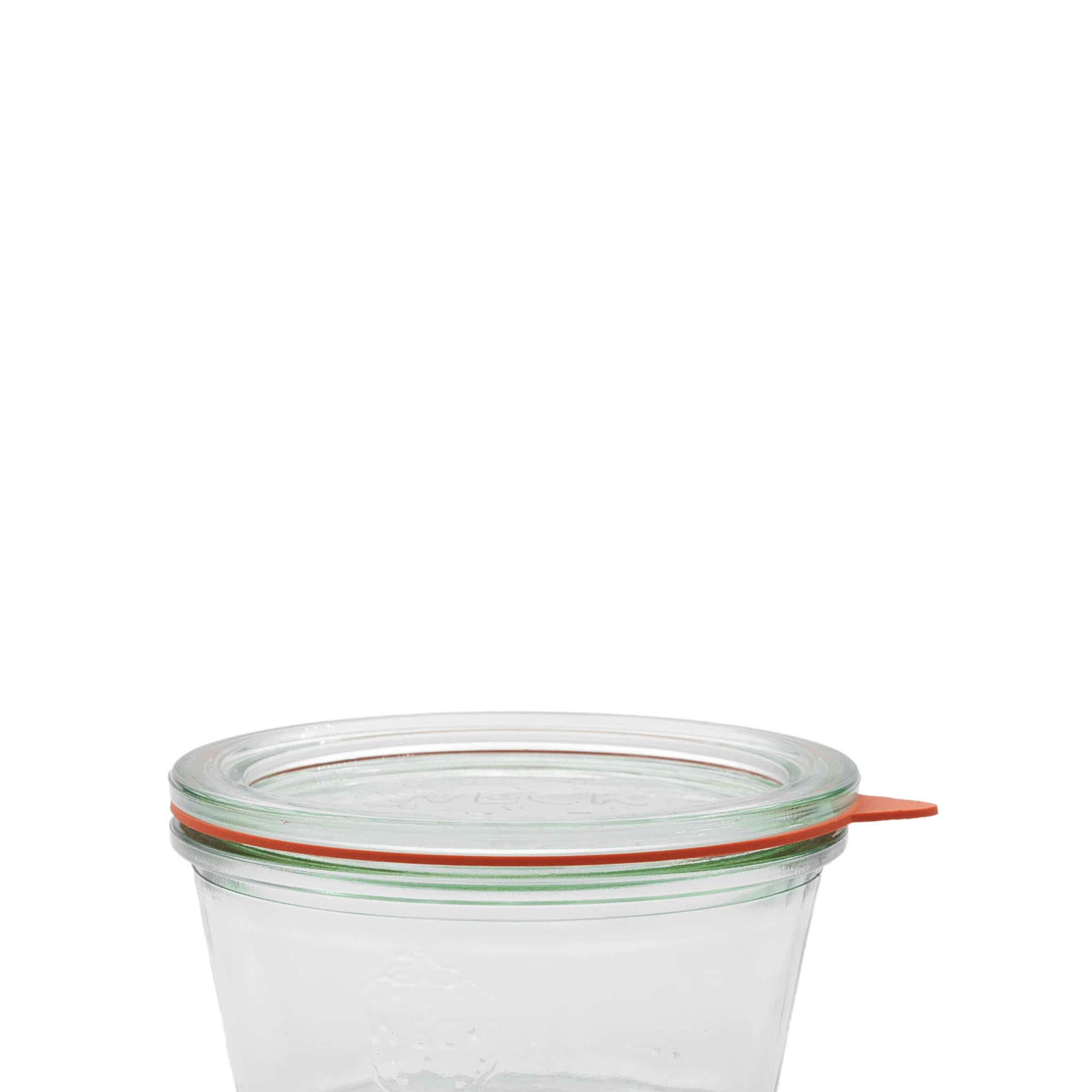 WECK-purkide keedurõngas RR100 #, punane, ava: ümar serv