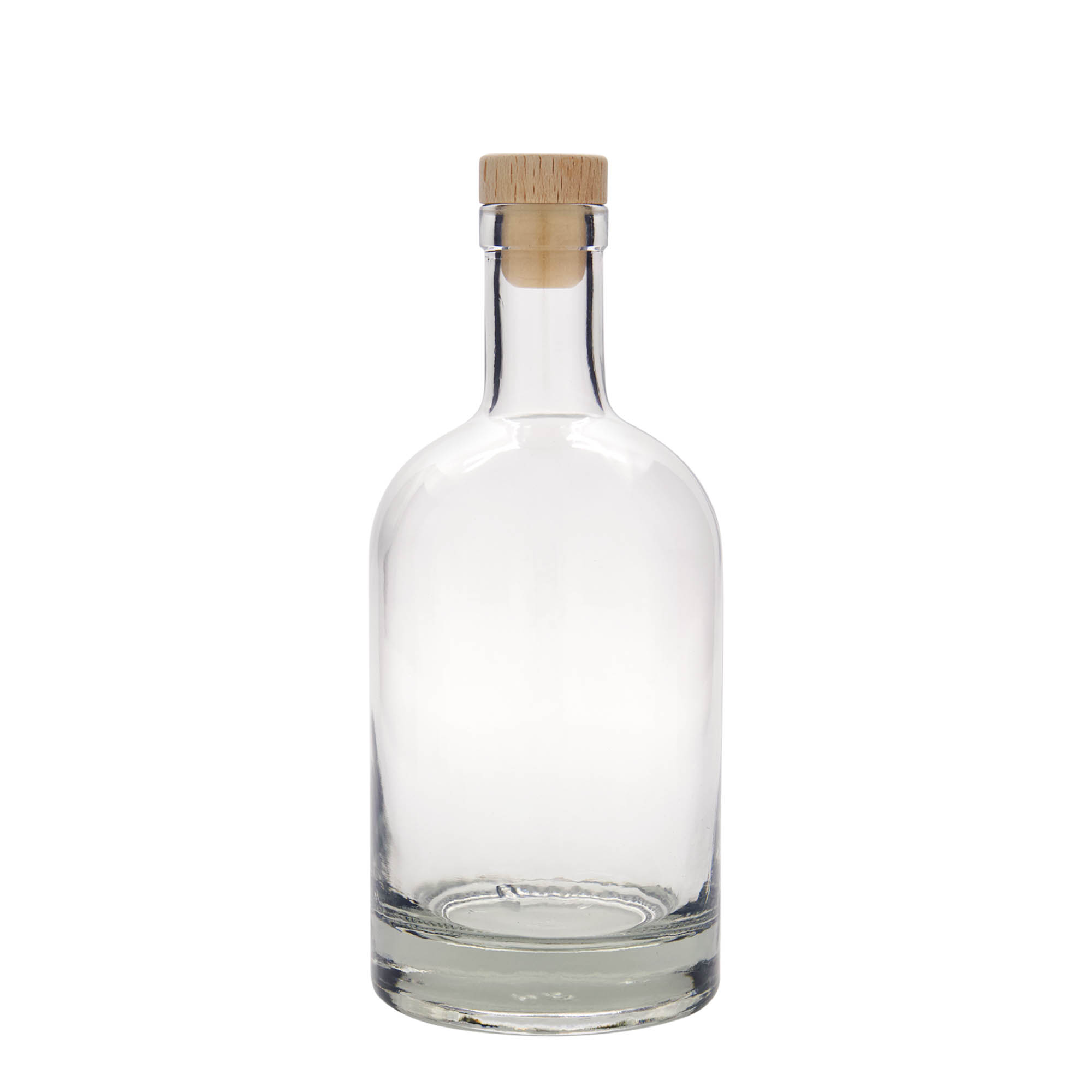 700 ml klaaspudel 'First Class', ava: kork