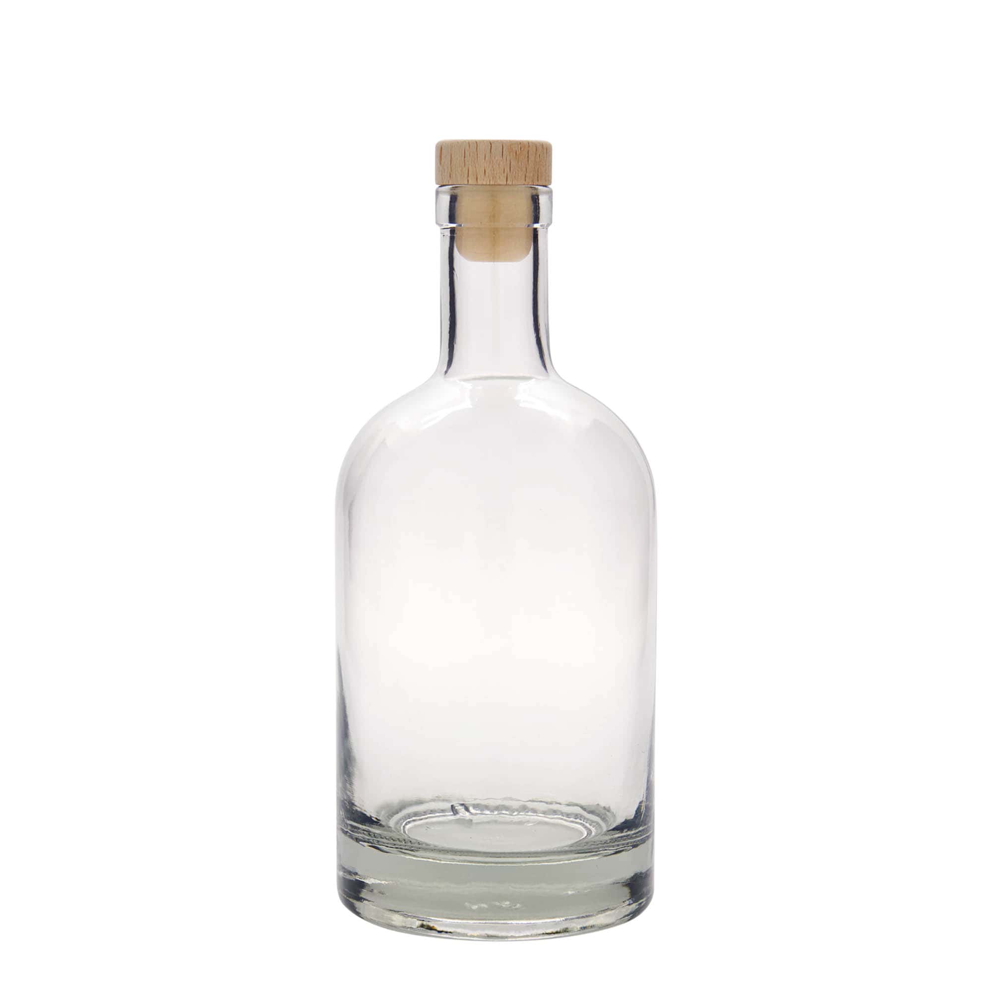 700 ml klaaspudel 'First Class', ava: kork