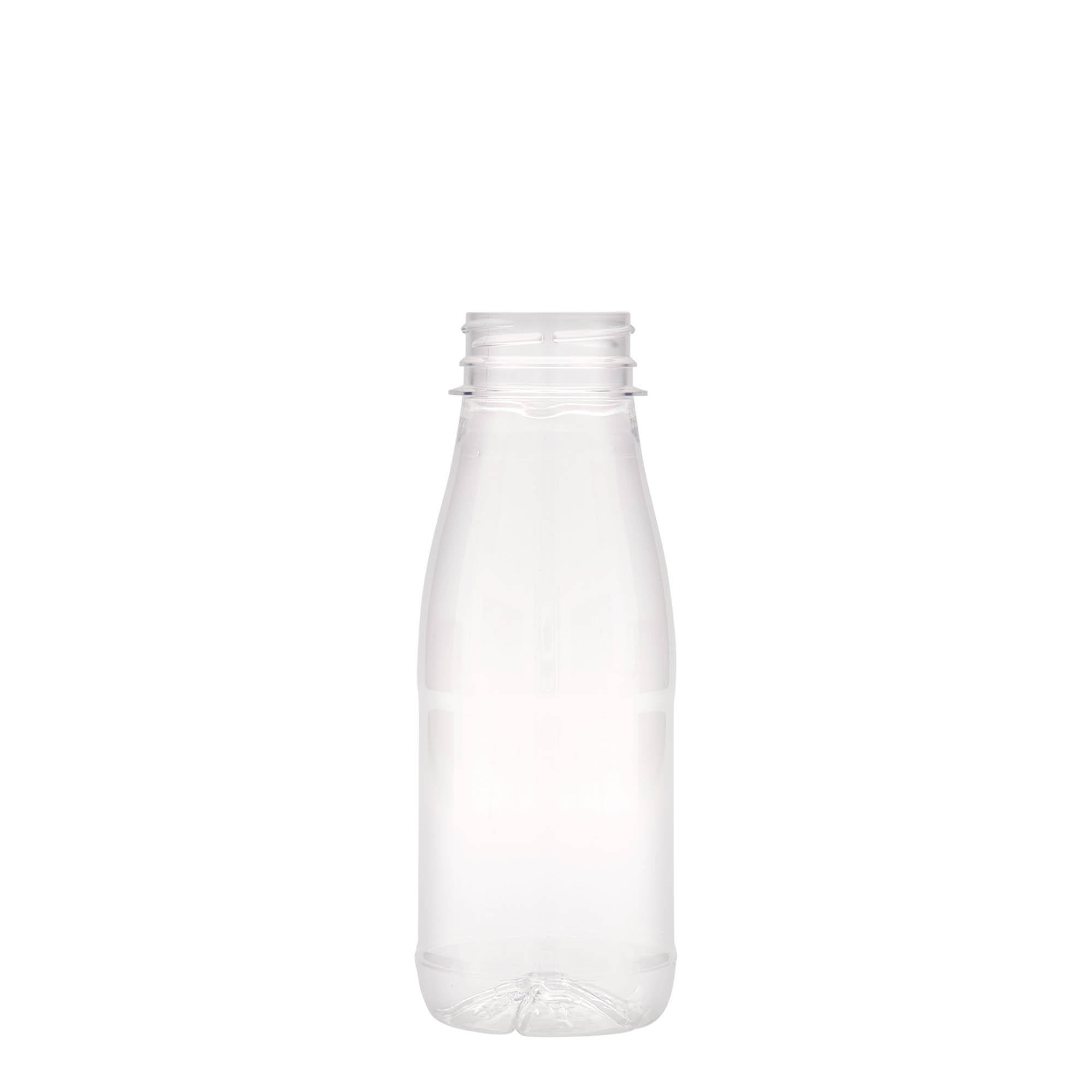 250 ml PET-pudel 'Piim ja mahl', plastik, suuava: 38 mm