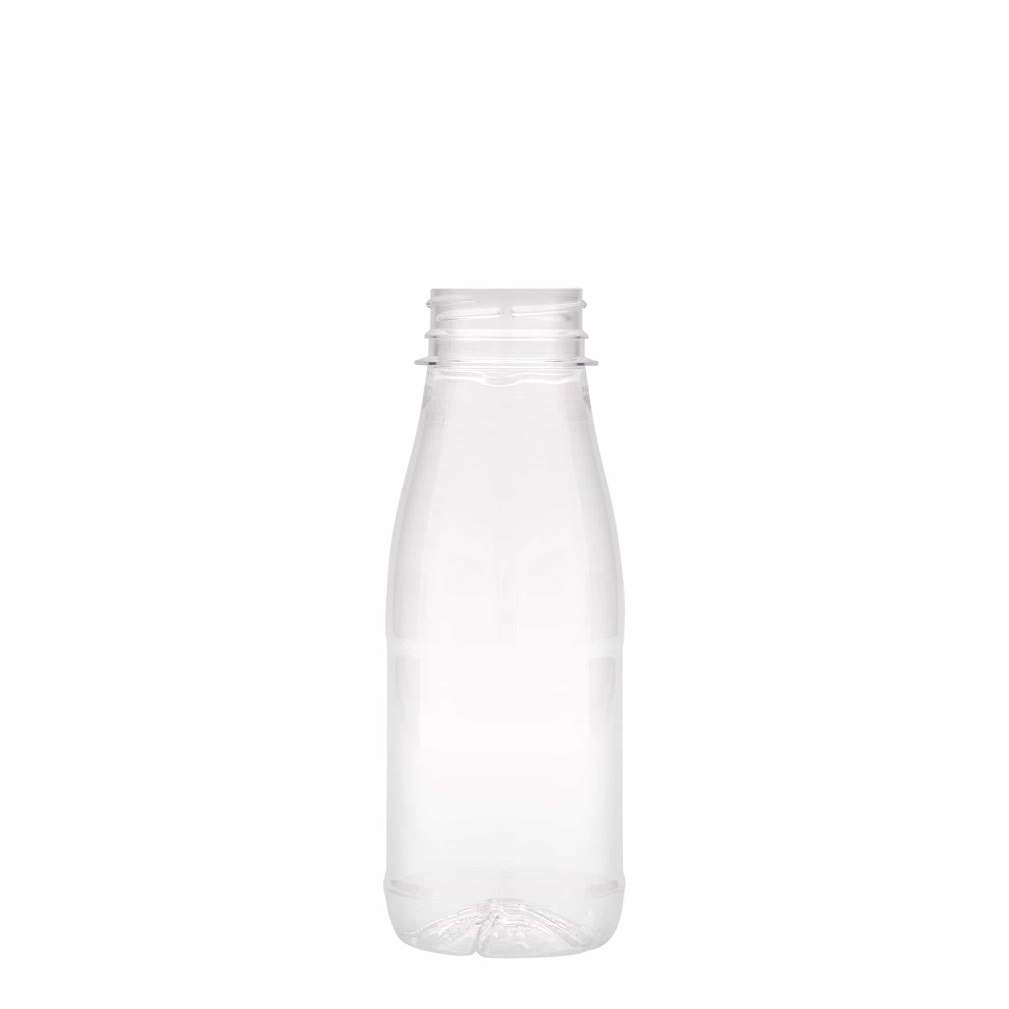 250 ml PET-pudel 'Piim ja mahl', plastik, suuava: 38 mm