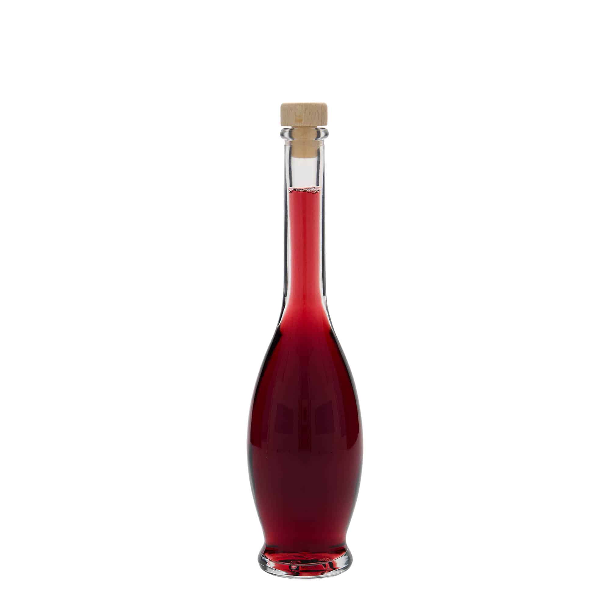 100 ml klaaspudel 'Gina', sulgur: kork