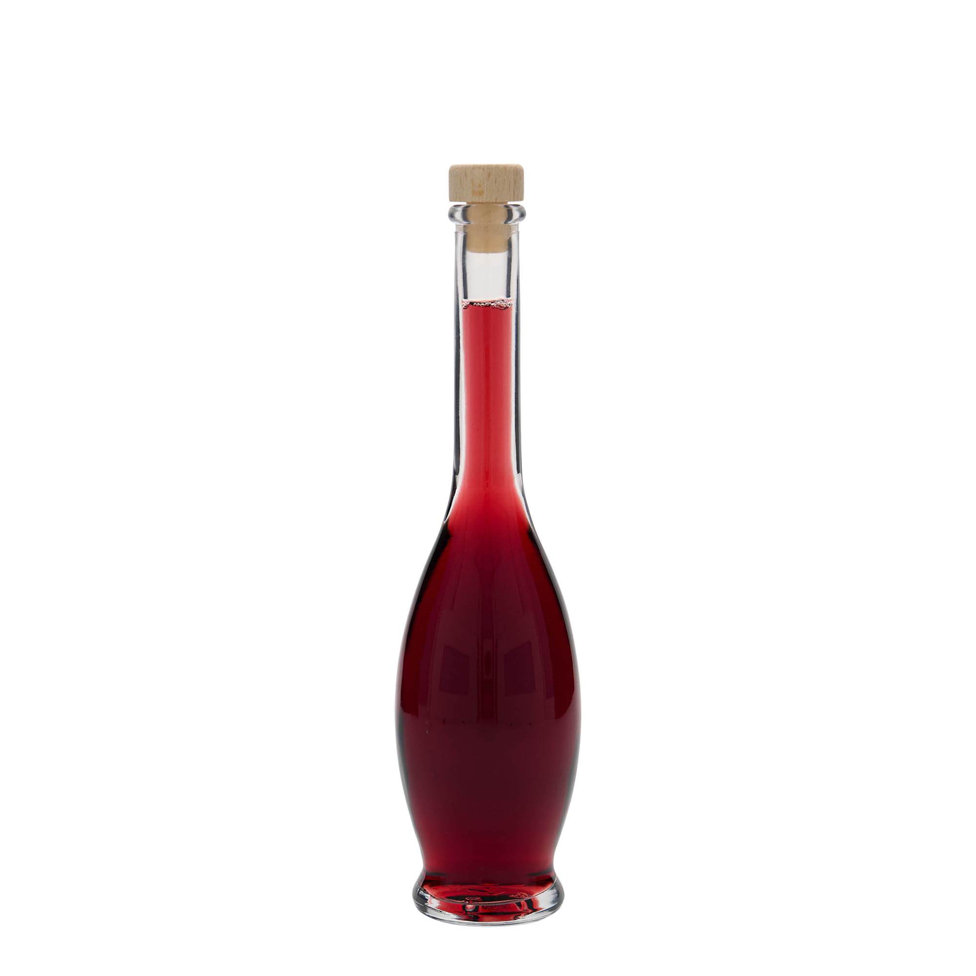 100 ml klaaspudel 'Gina', avaus: kork 100 ml klaaspudel 'Gina', avaus: kork