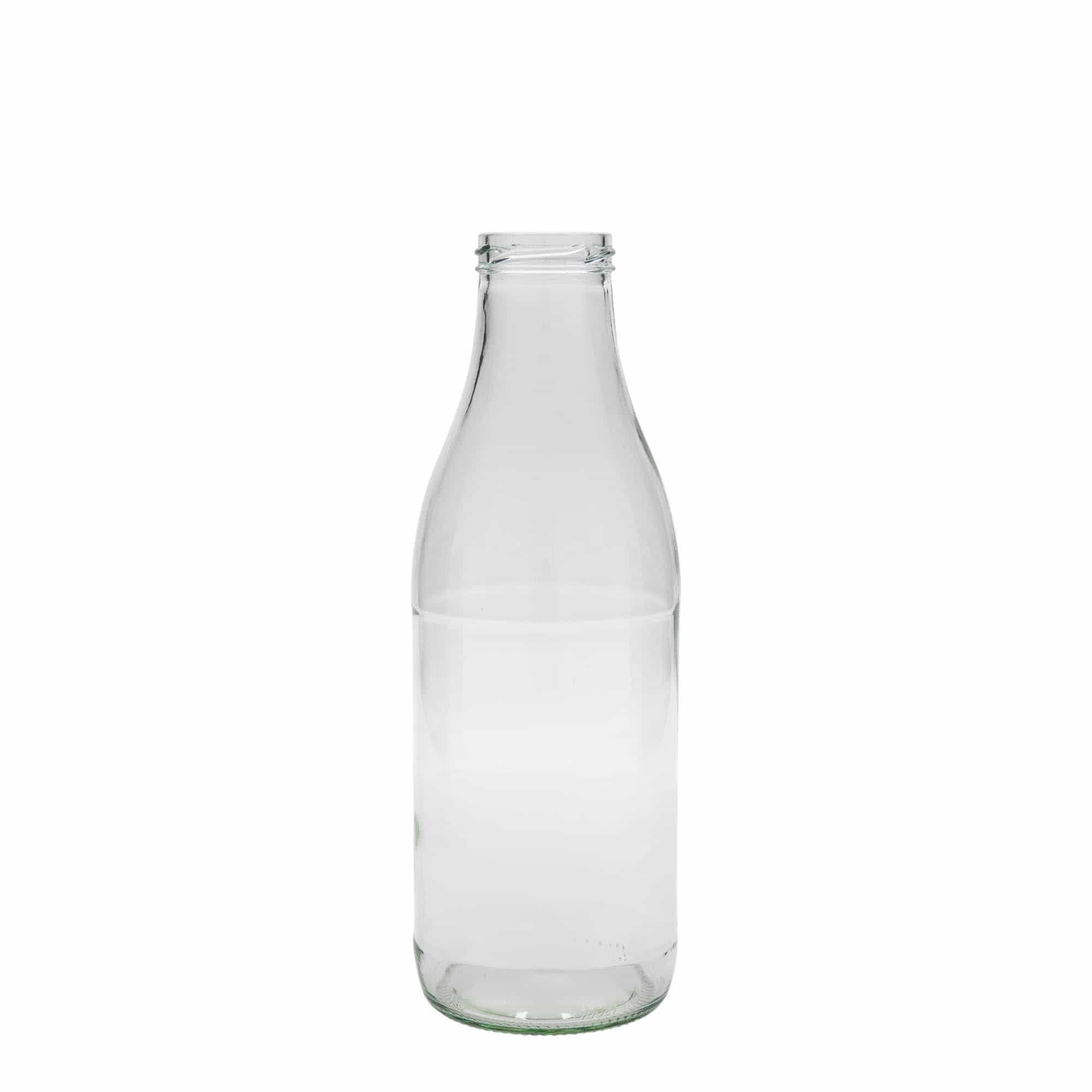 1.000 ml laiakaelne pudel Lorenzo, suu: keeratav kork (TO 48) 1.000 ml laiakaelne pudel Lorenzo, suu: keeratav kork (TO 48)