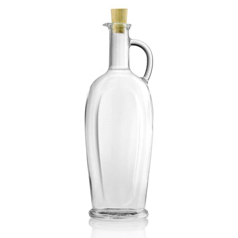500 ml klaaspudel 'Eleganta', ovaalne, sulgur: kork 500 ml klaaspudel 'Eleganta', ovaalne, sulgur: kork