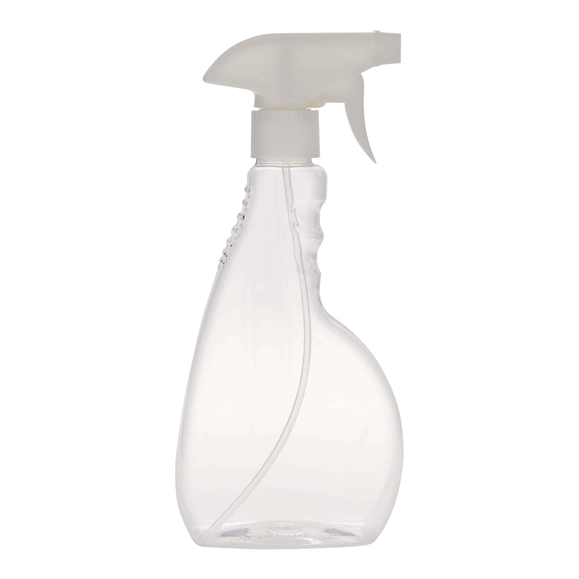 500 ml PET-pihustuspudel 'Picobello', ristkülikukujuline, plast, sulgur: keeratav kork