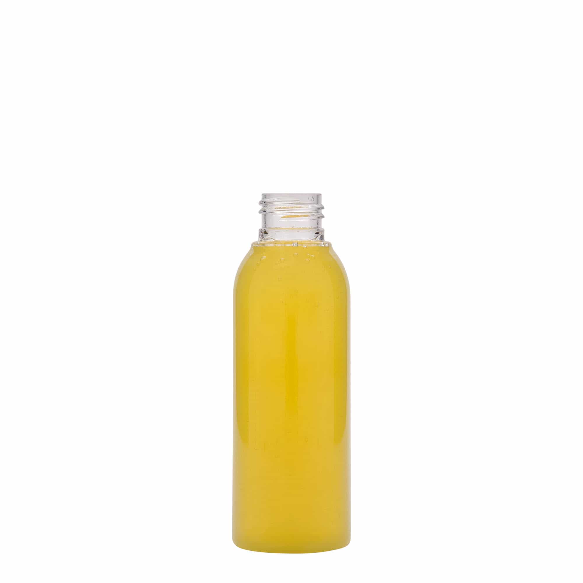 125 ml PET-pudel „Pegasus“, plastik, avale: 24/410