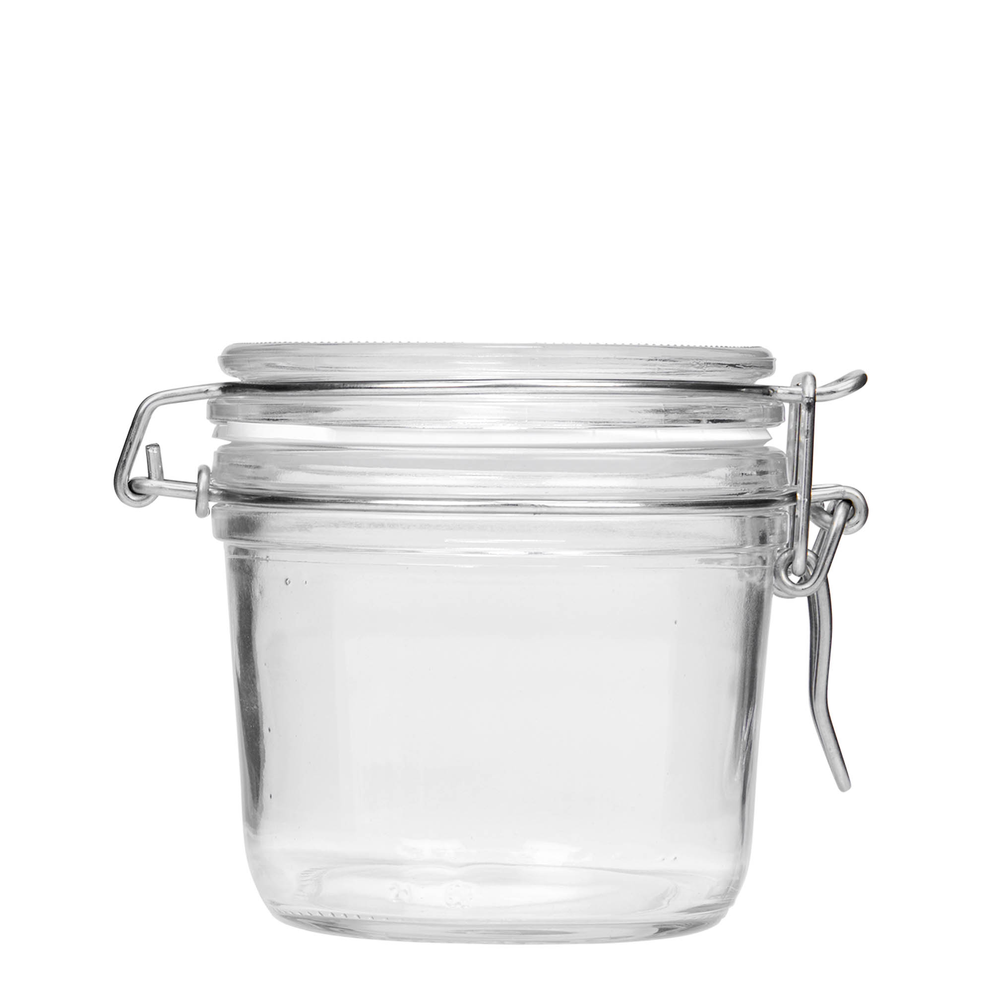 350 ml traathingega kaasaga klaaspurk 'Fido', ava: traathingega sulgur
