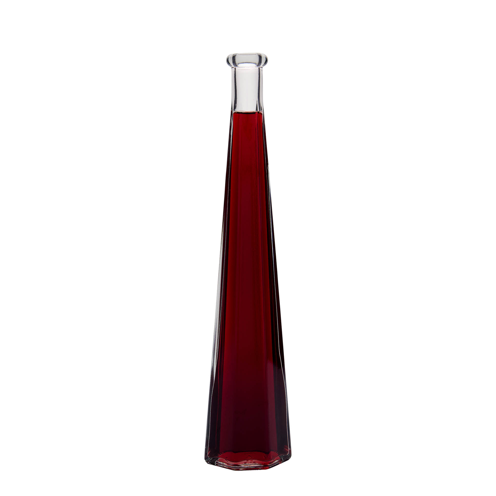 200 ml klaaspudel 'Dama Sexta', kuusnurkne, suue: kork 200 ml klaaspudel 'Dama Sexta', kuusnurkne, suue: kork