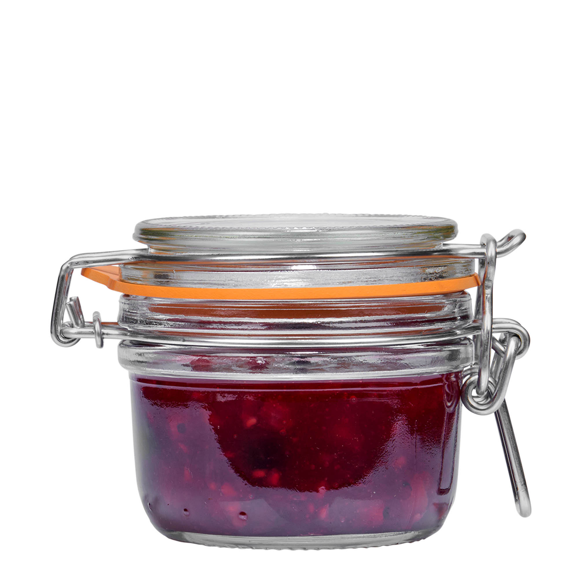 125 ml traadist klambriga klaaspurk 'Le Parfait Super Terrine', suuava: traadist klambrikinnitus 125 ml traadist klambriga klaaspurk 'Le Parfait Super Terrine', suuava: traadist klambrikinnitus
