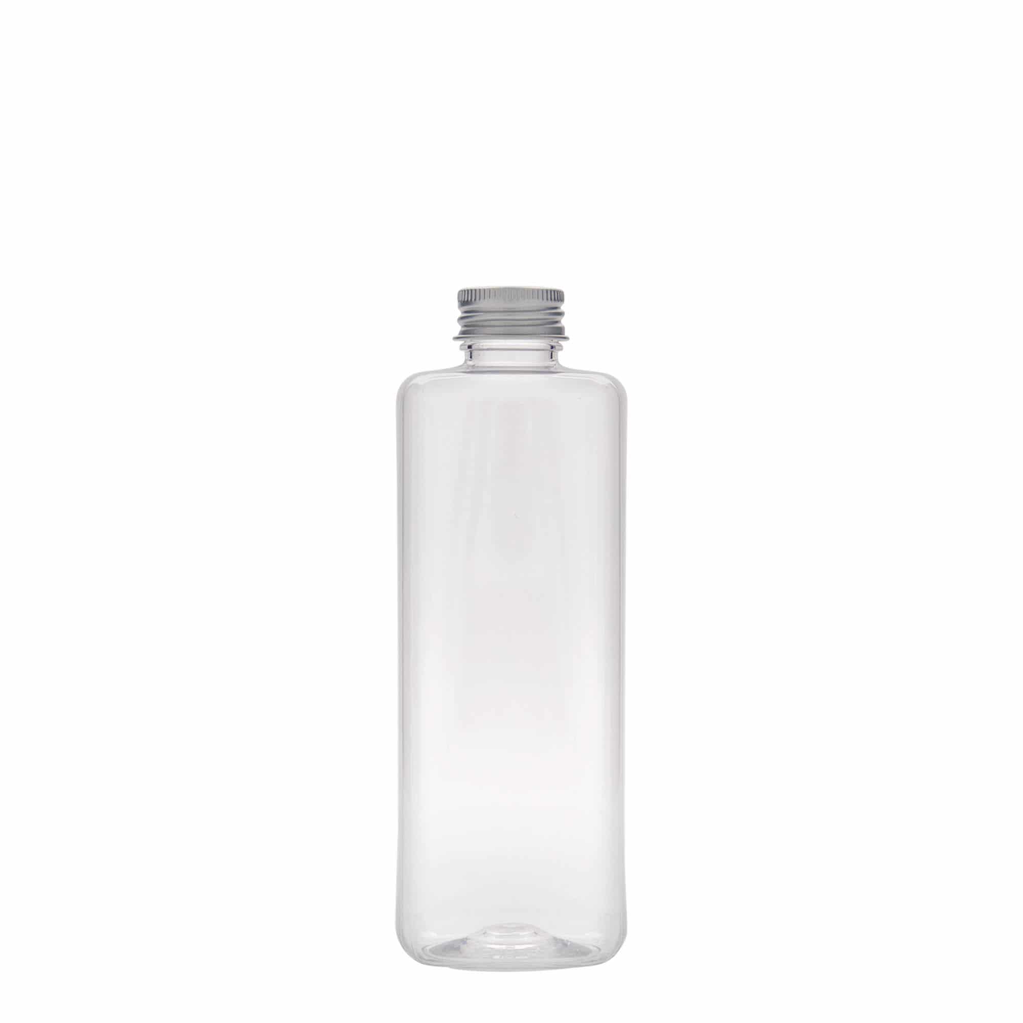 300 ml PET-pudel 'Karl', ruudukujuline, plast, sulgur: GPI 24/410