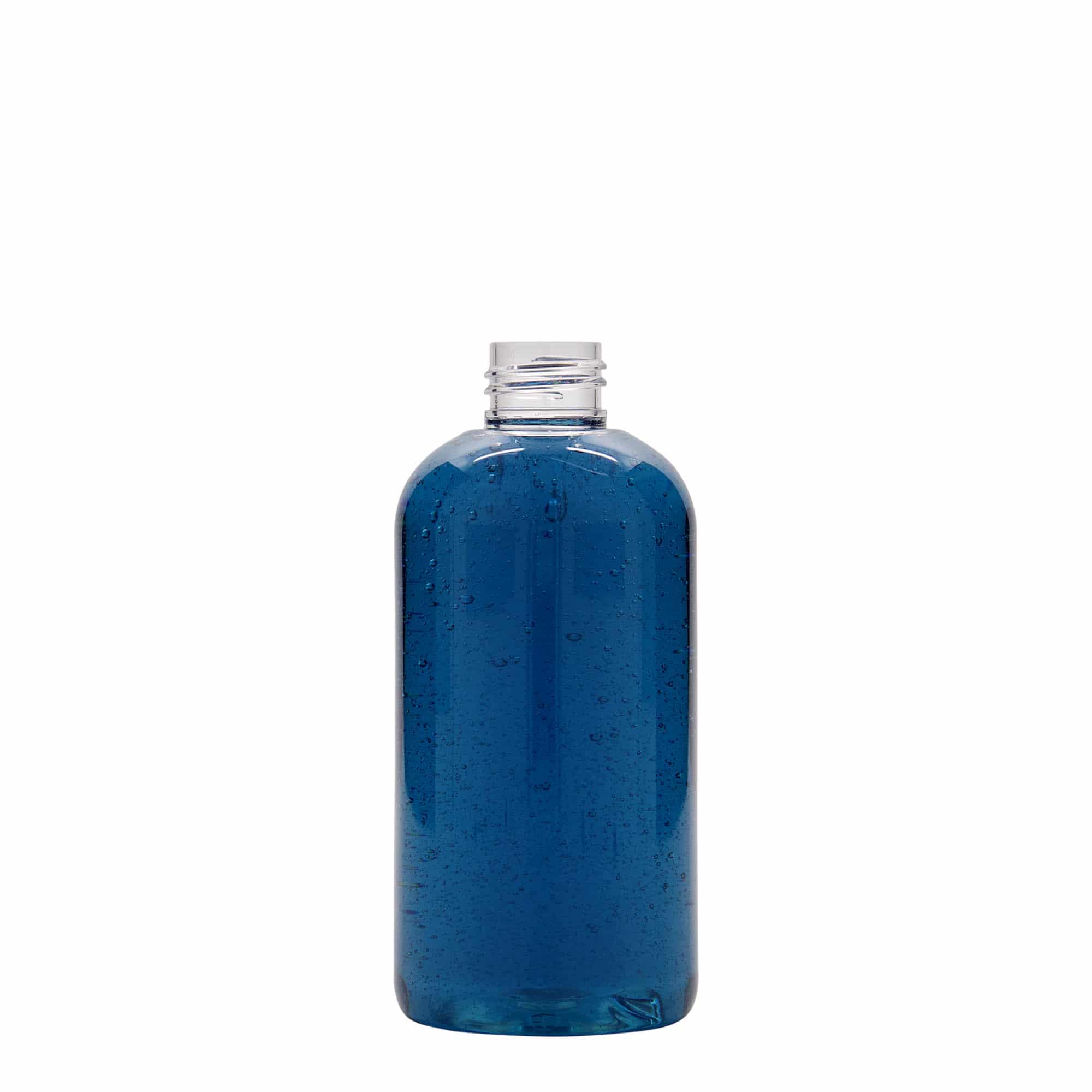 250 ml PET-pudel 'Boston', plast, sulgur: GPI 24/410