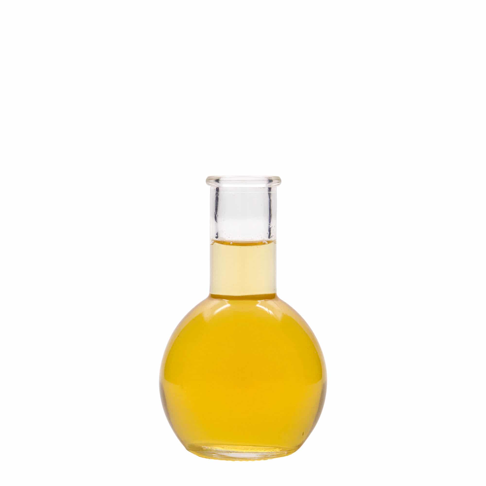 100 ml klaaspudel 'Tulipano', sulgur: kork