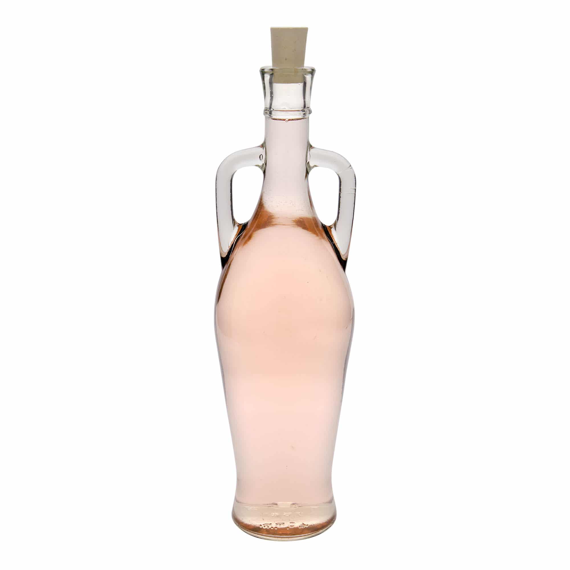 750 ml klaaspudel „Amphore“, avale: kork