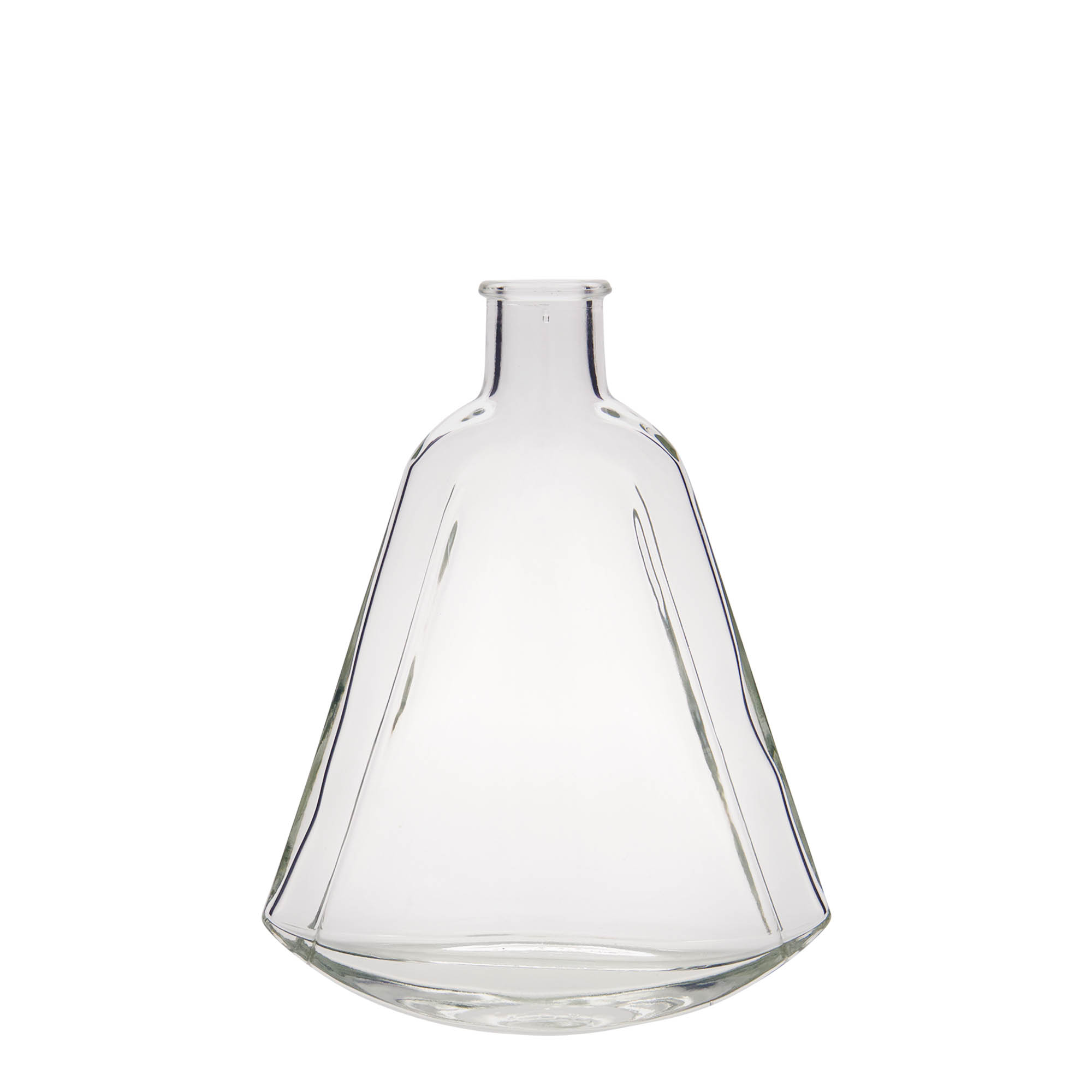 200 ml klaaspudel 'Maurizio', ovaalne, suuava: kork