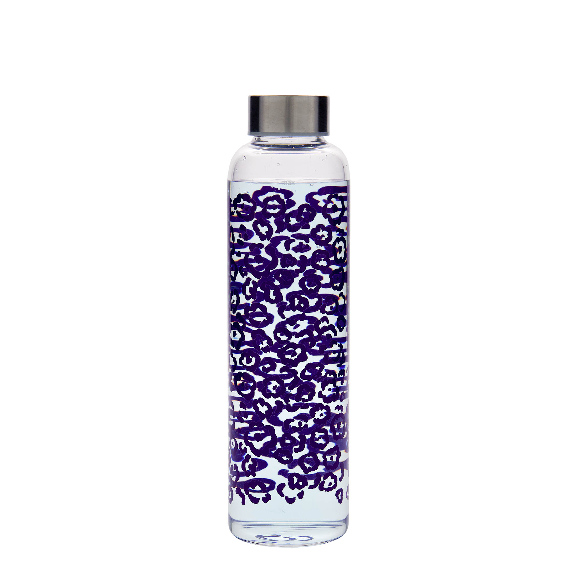 500 ml joogipudel 'Perseus - lilla lilled', suuosa: kruvikork