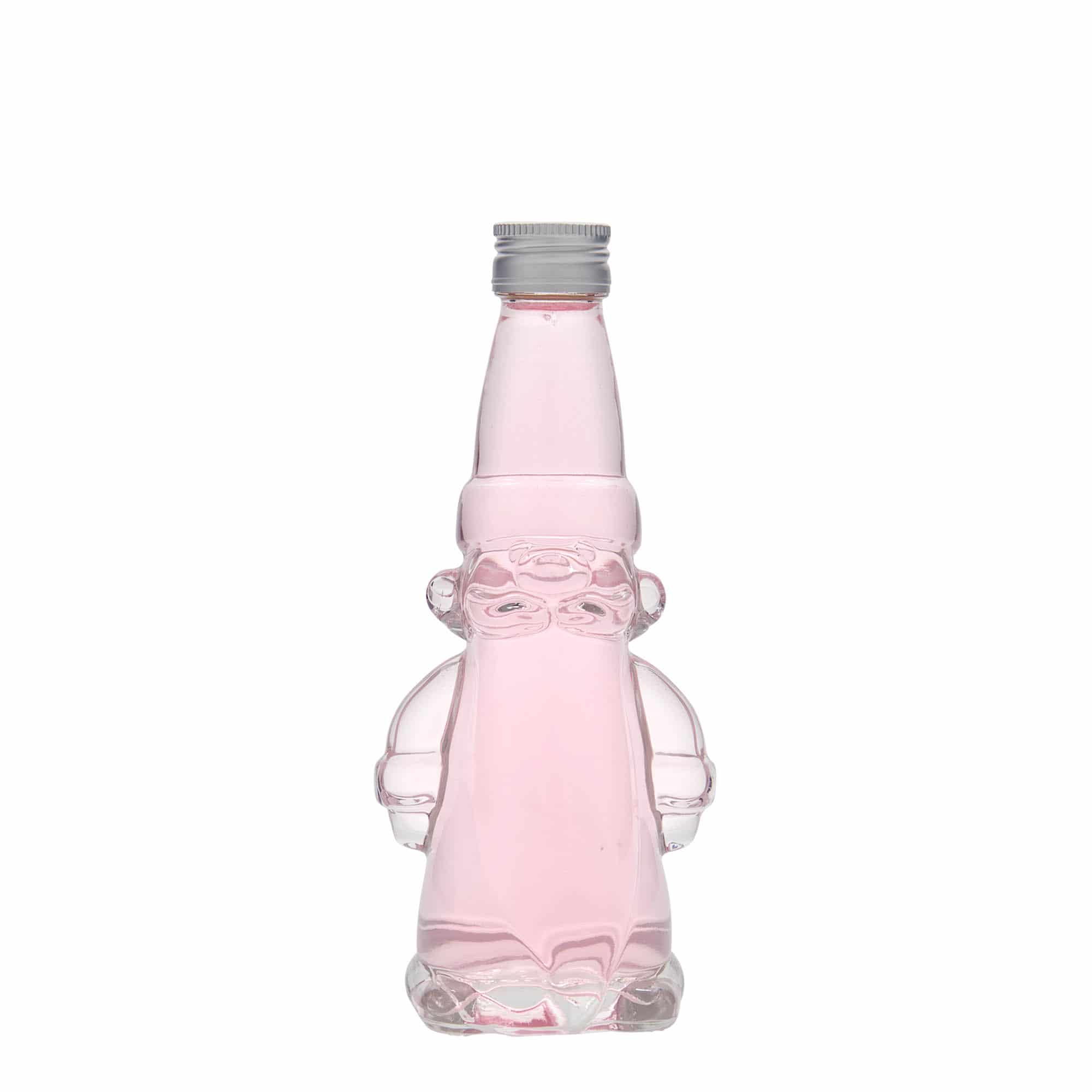 200 ml klaaspudel 'Jõulupäkapikk', sulgur: PP 28