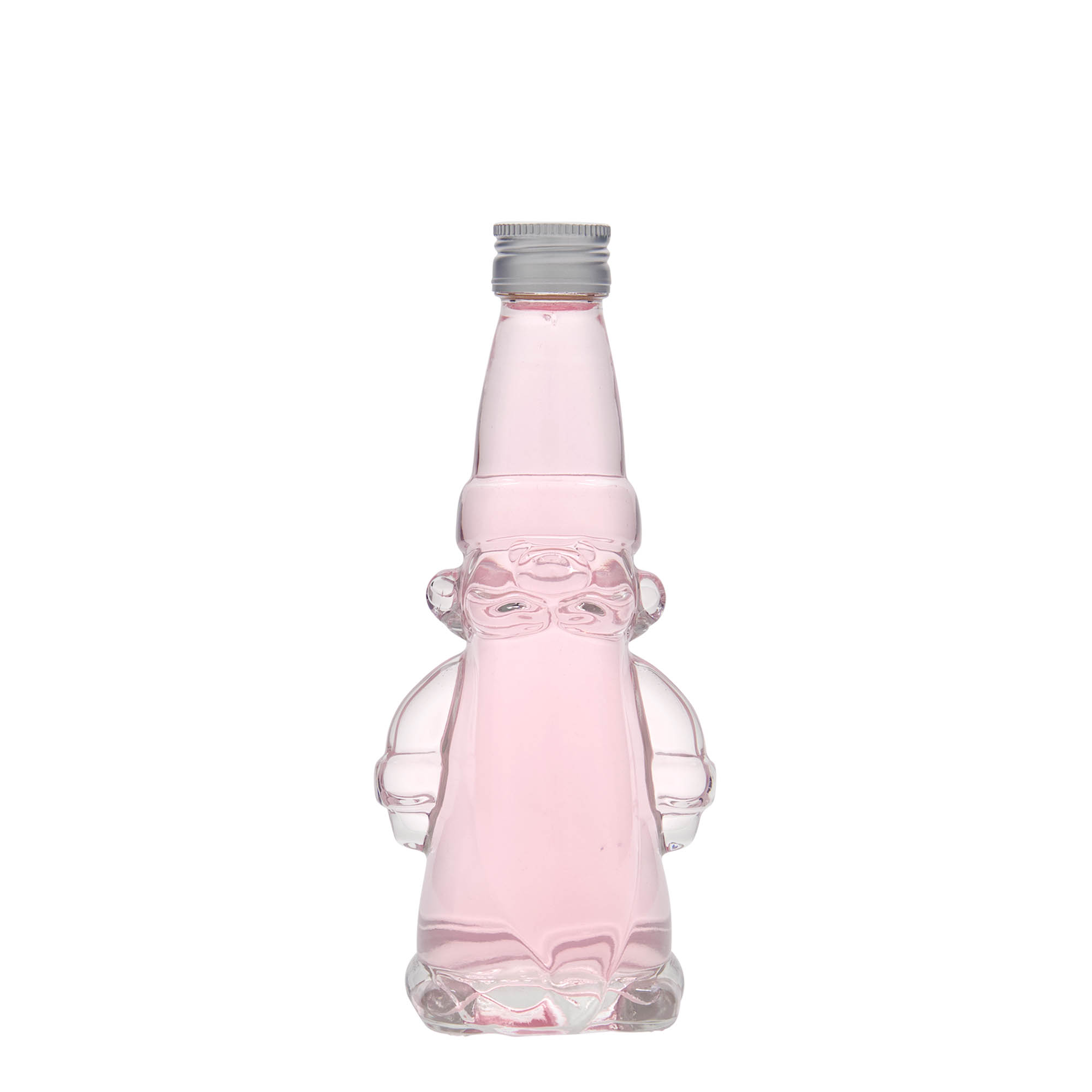 200 ml klaaspudel 'Jõuluvana', suuava: PP 28