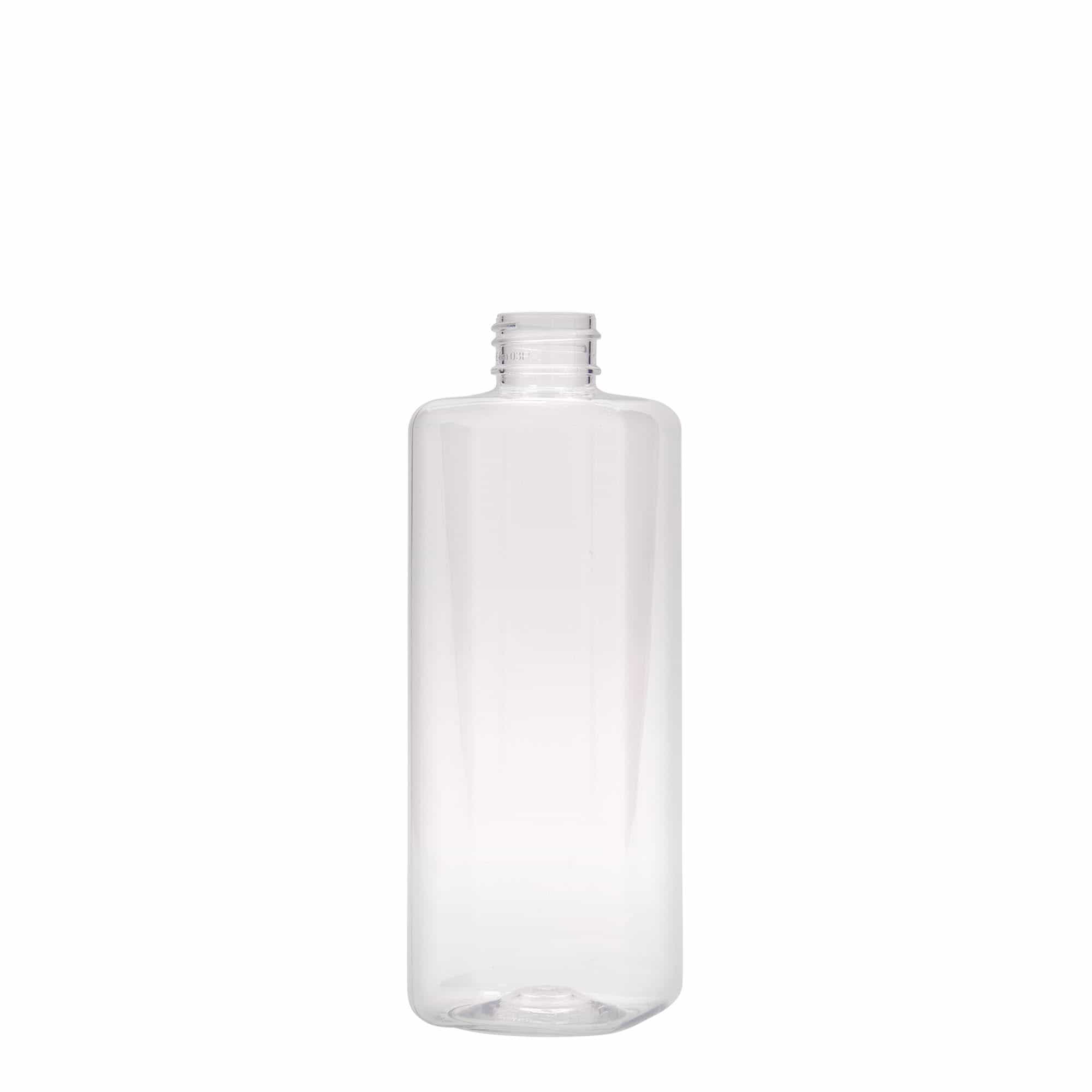300 ml PET-pudel 'Karl', ruudukujuline, plast, sulgur: GPI 24/410