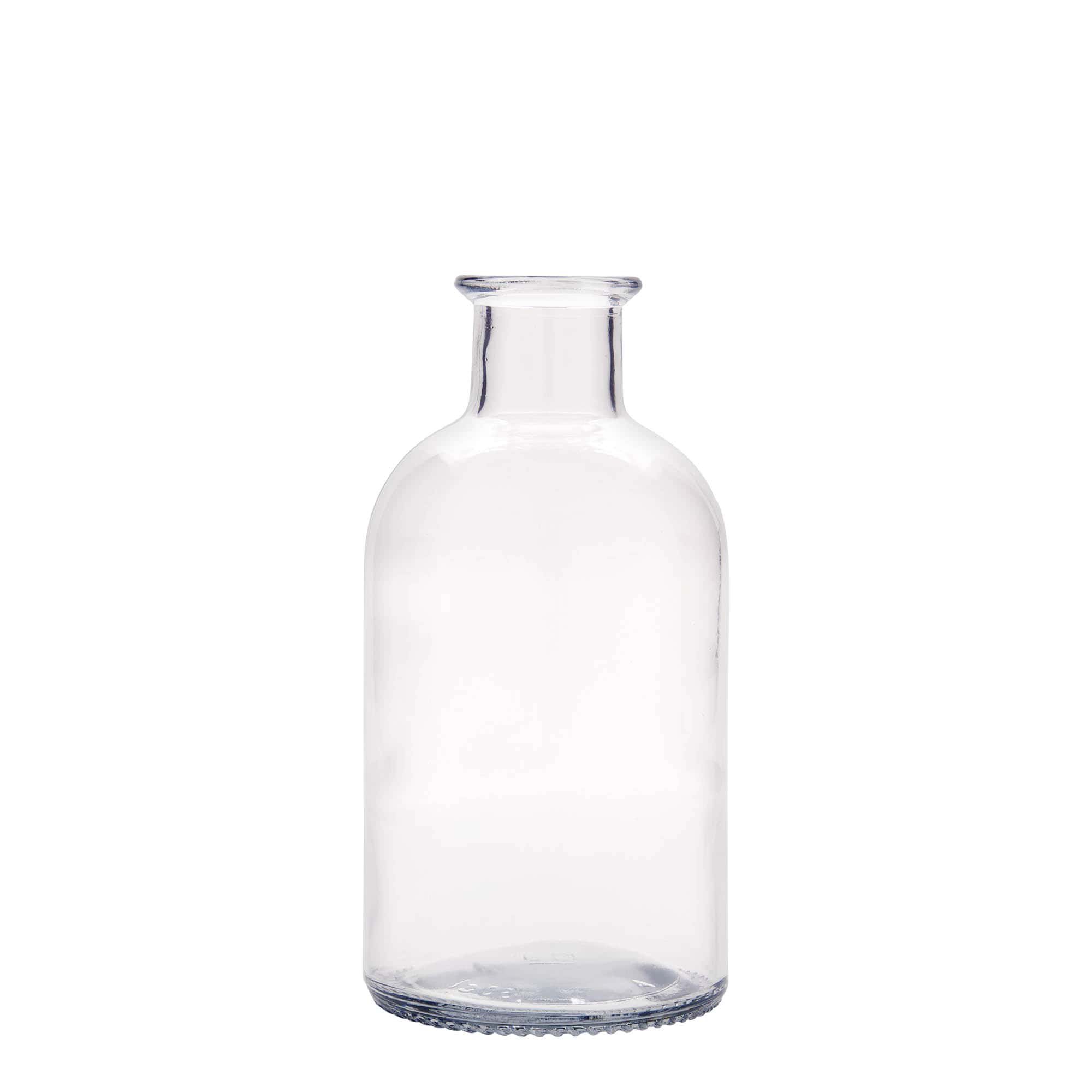 500 ml klaasist apteegipudel 'Italia', sulgur: kork
