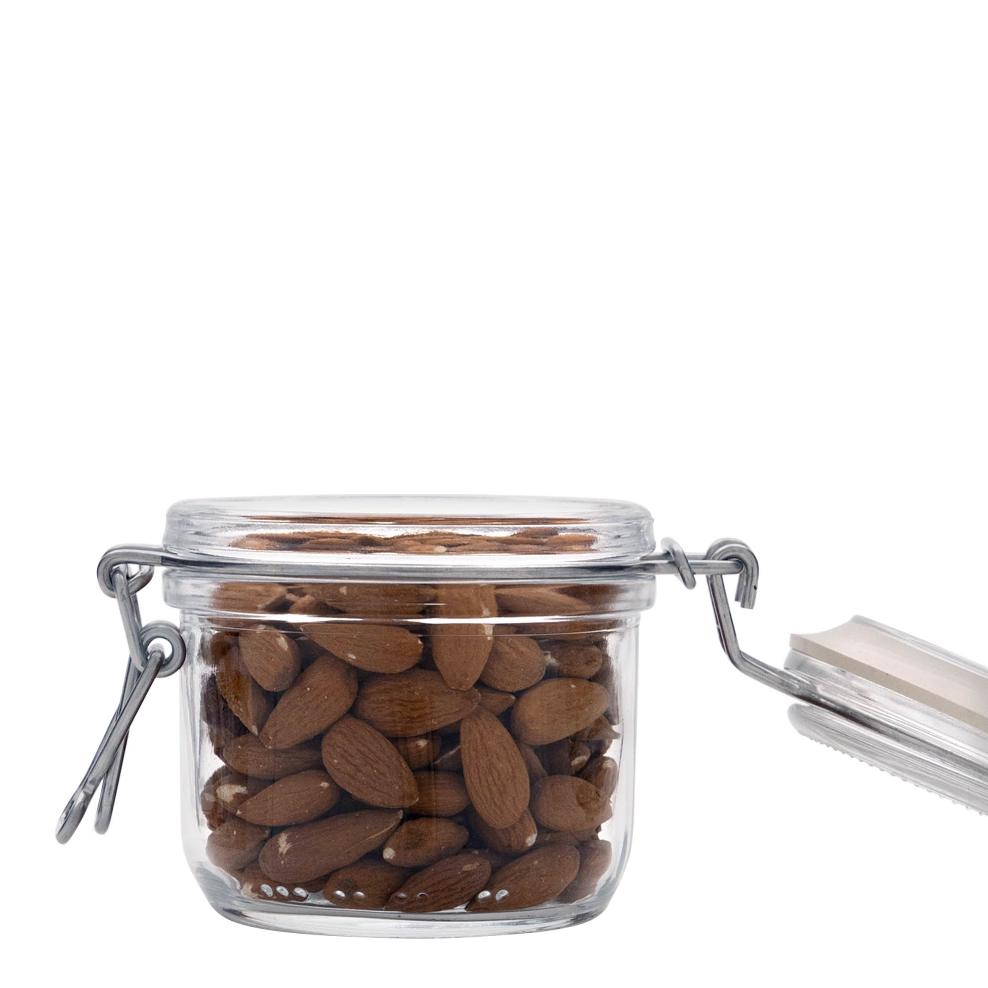 200 ml traadist sangaga klaaspurk „Fido“, avale: traadist sangalukk