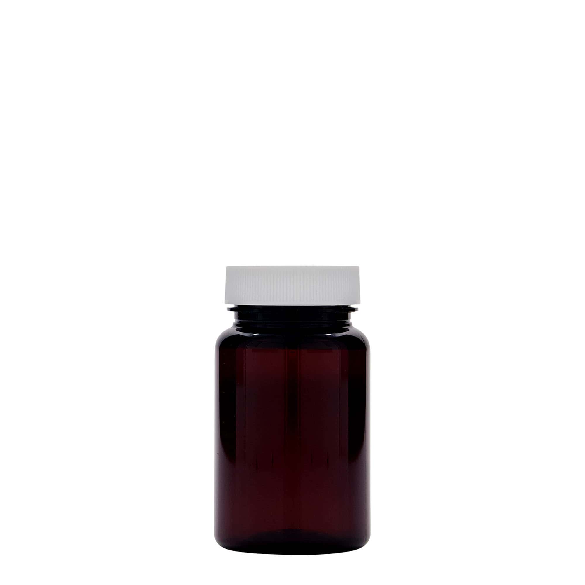 75 ml PET-pakkija, plastik, pruun, suuava: 38/400