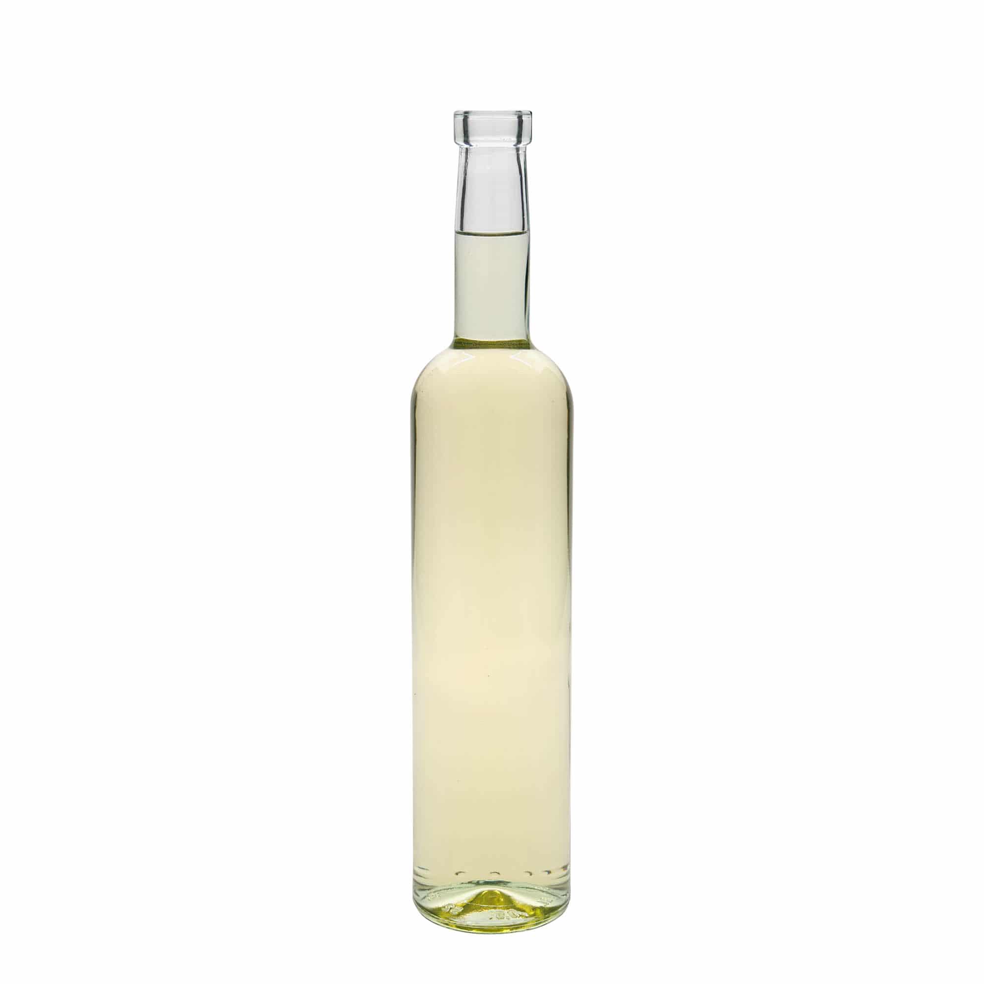 500 ml klaaspudel 'Bordeaux', suu: kork
